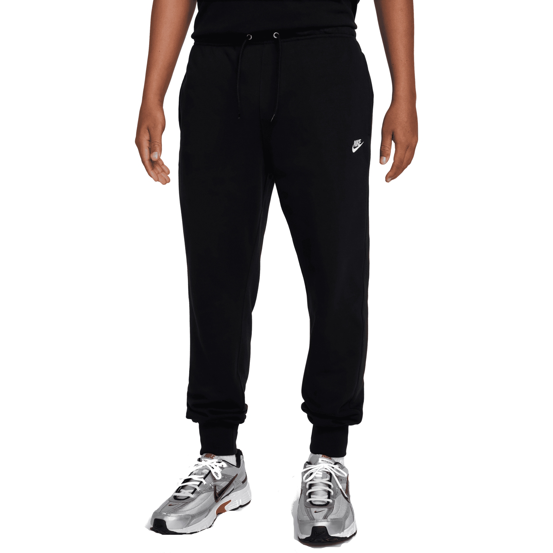 Produktbild von Nike Club French Terry Jogginghose Herren - black/black/white FN3801-010