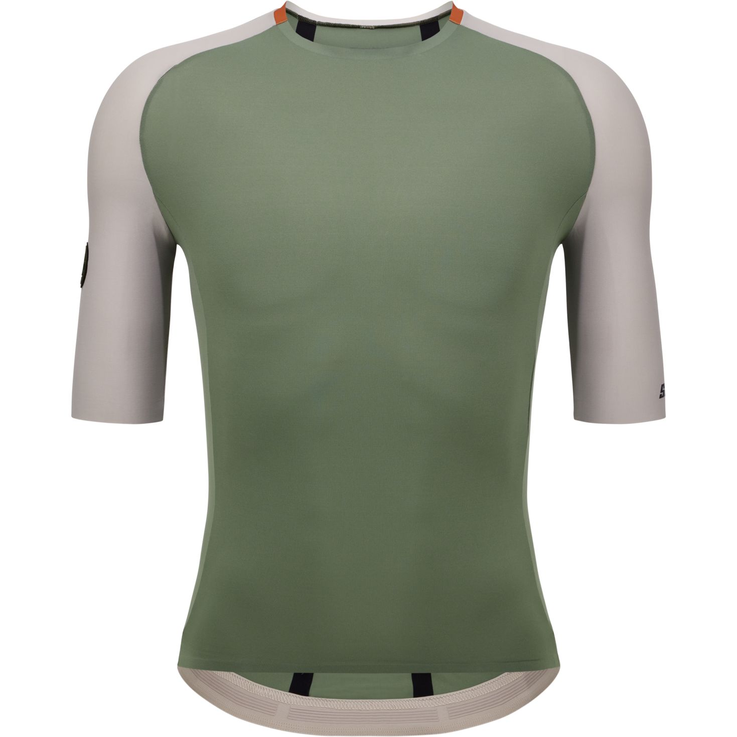 Bild von Santini Pelle Kurzarmtrikot Unisex 4M948GLLPELLE - green military VM