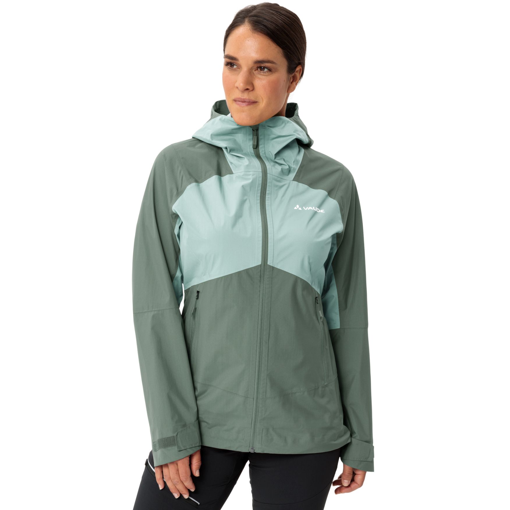 Produktbild von Vaude Simony 2.5L V Regenjacke Damen - agave