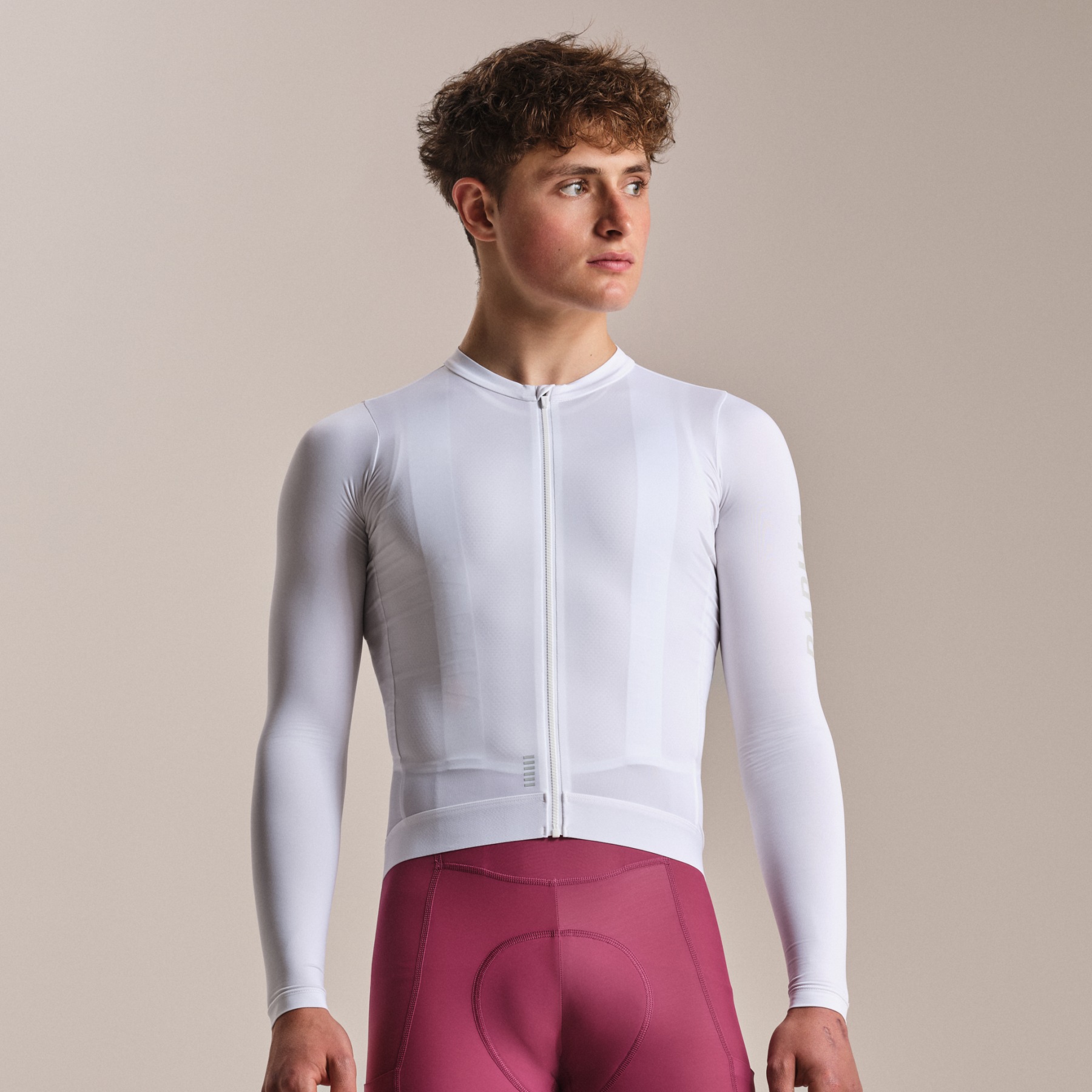Rapha Pro Team Lightweight Long Sleeve Jersey Men - white/silver