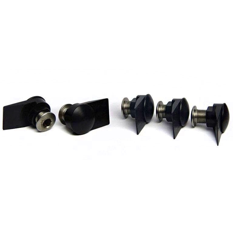 Foto de White Industries VBC Juego de Tornillos de Plato - negro