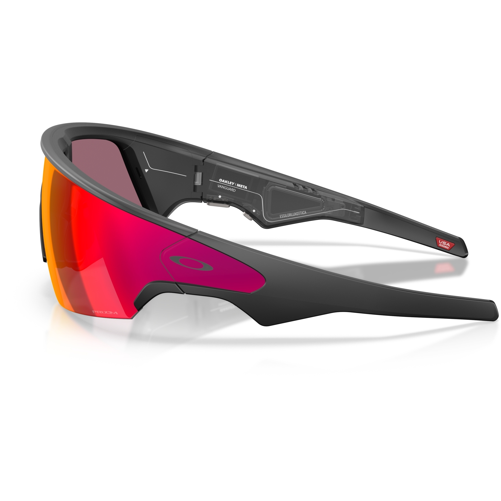 Oakley META Vanguard Brille - Black/Prizm Road - OW8001-0152 | BIKE24