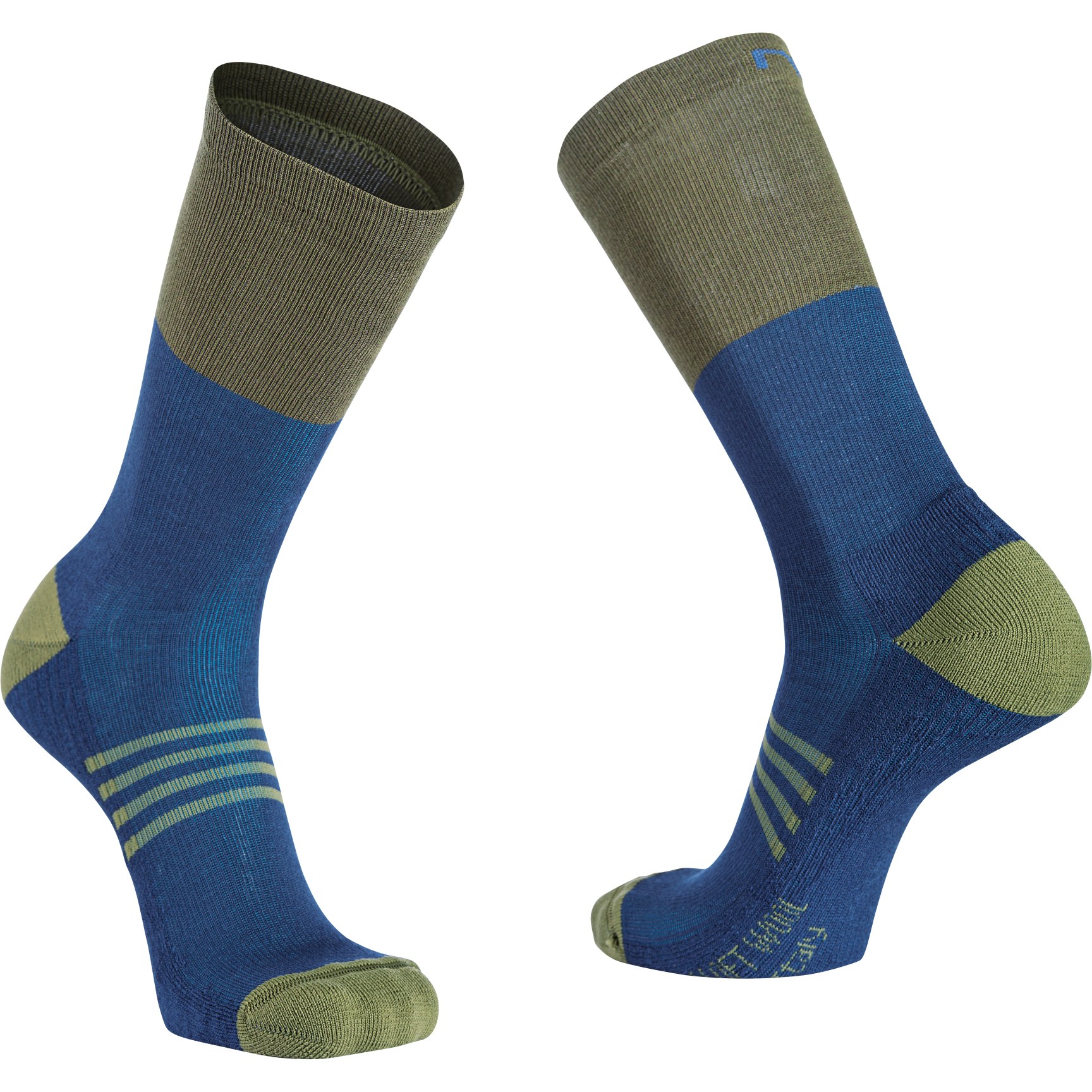 Produktbild von Northwave Extreme Pro High Socken - deep blue/forest green 27