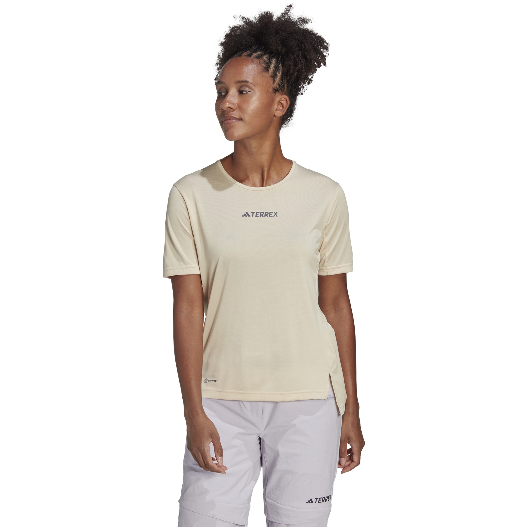 Produktbild von adidas TERREX Multi T-Shirt Damen - sand string HM4038