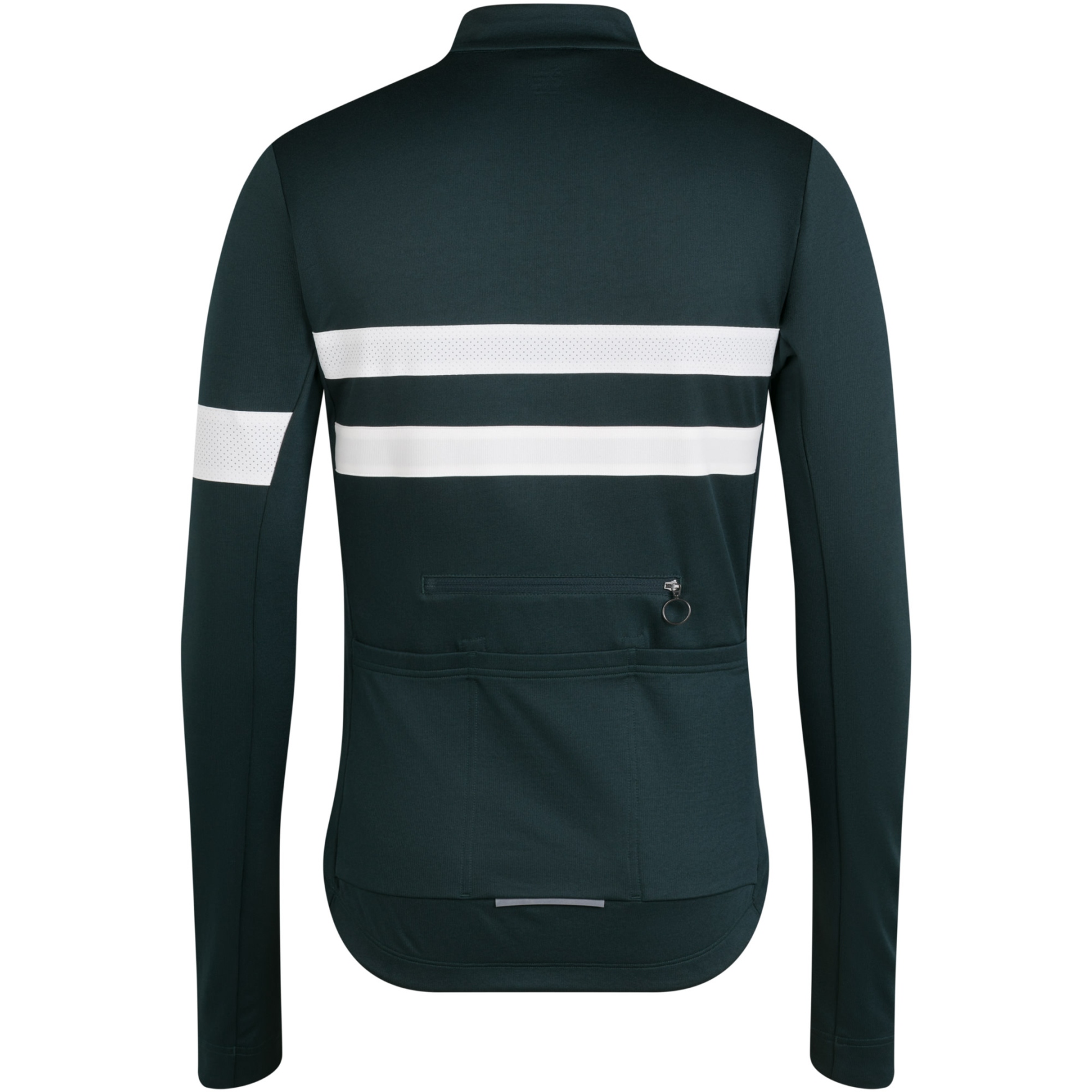 Rapha Brevet Long Sleeve Jersey Men - forest green/white | BIKE24