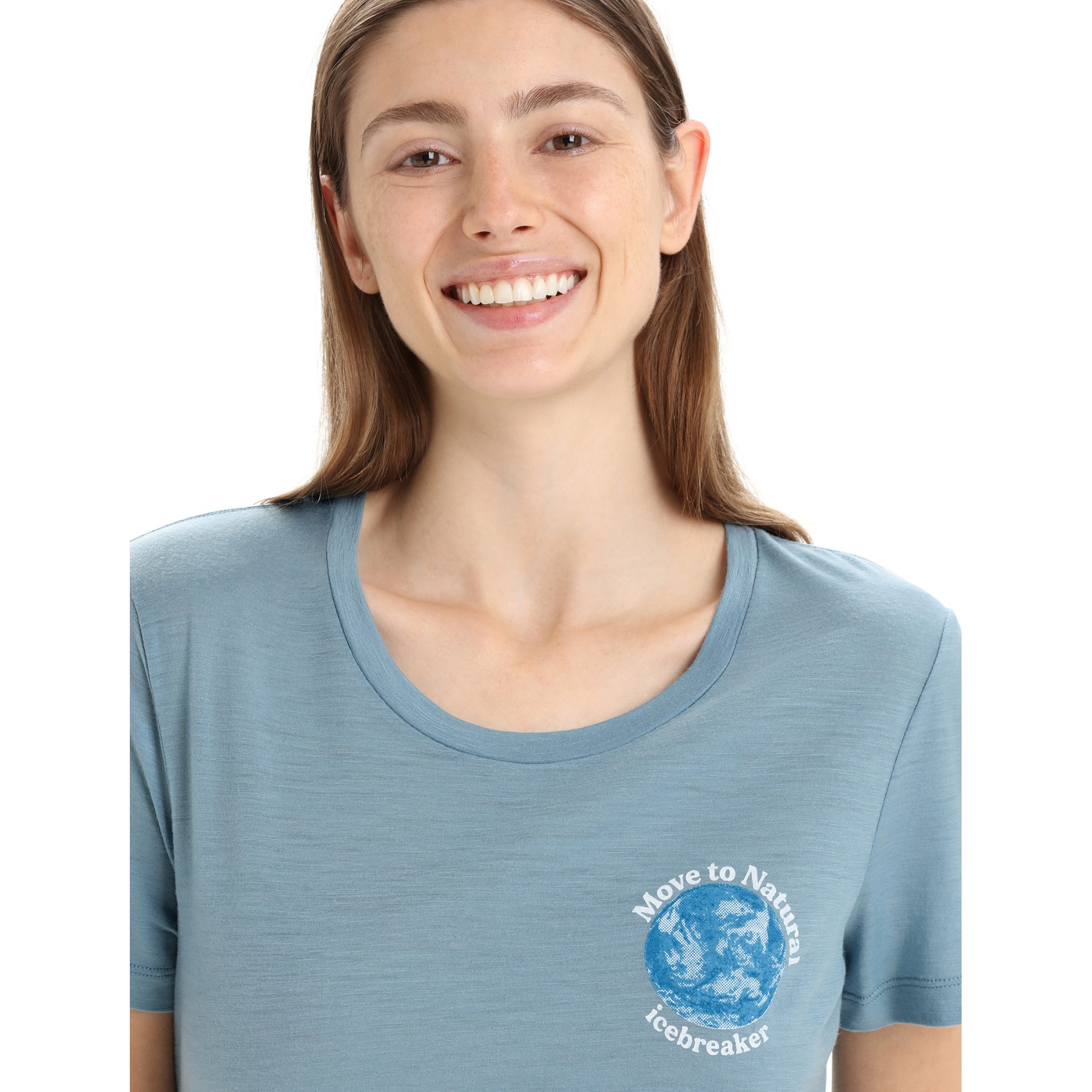 Icebreaker Women's Tech Lite II Short Sleeve Tee - Moon Phase