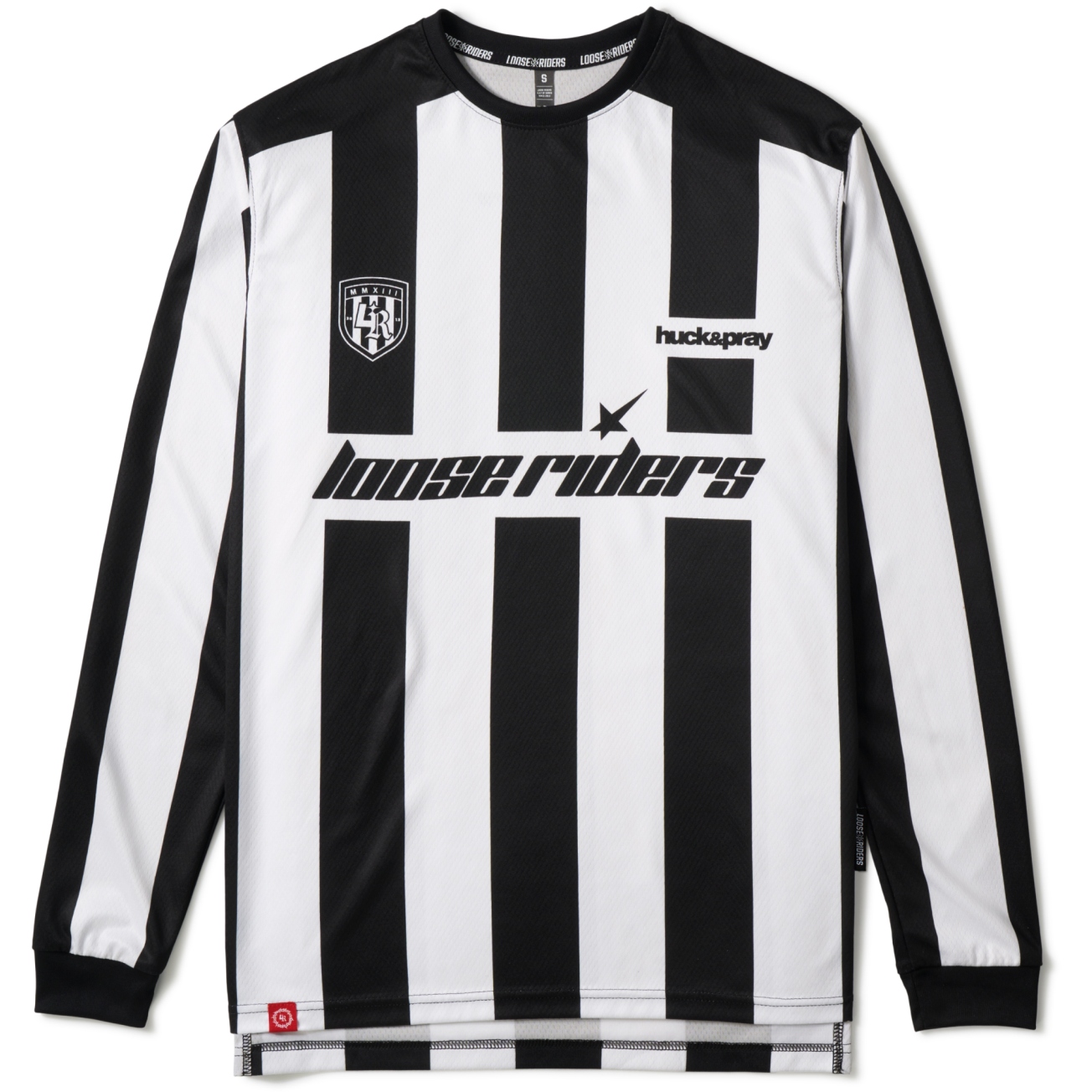 Picture of Loose Riders Derby Long Sleeve Jersey Men - Derby White