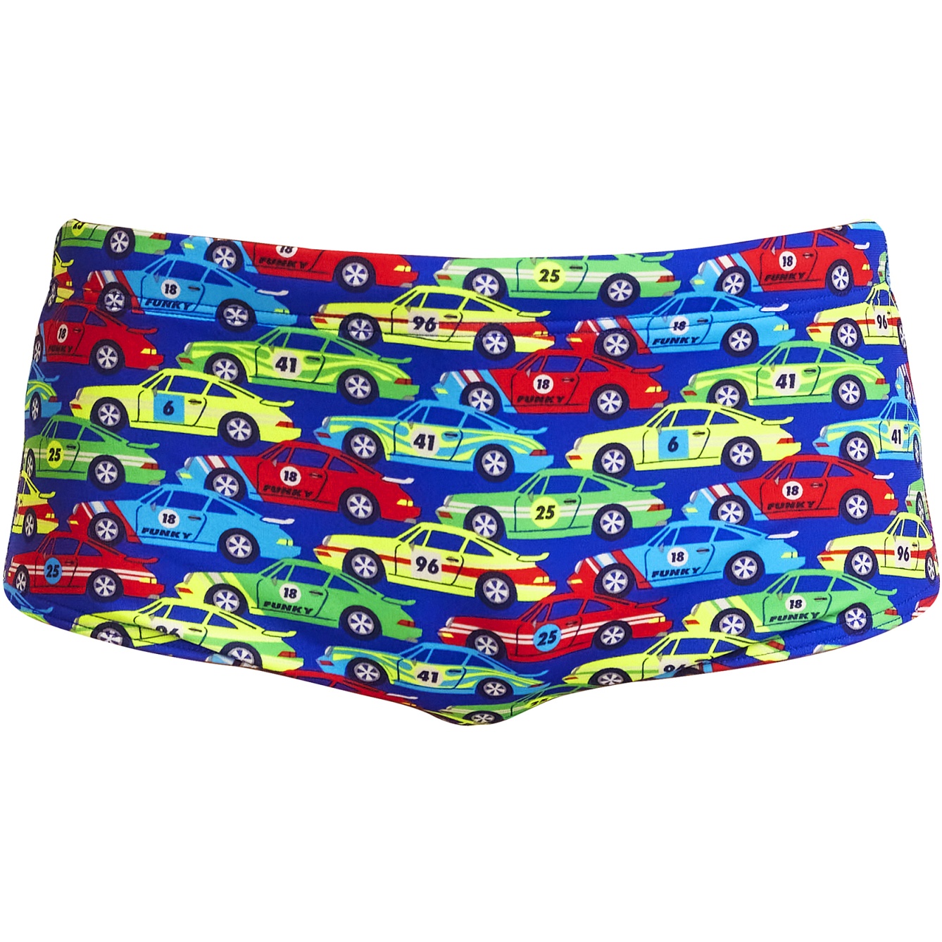 Funky Trunks Calecon de Bain Garcon Sidewinder Trunks Car Stacker BIKE24