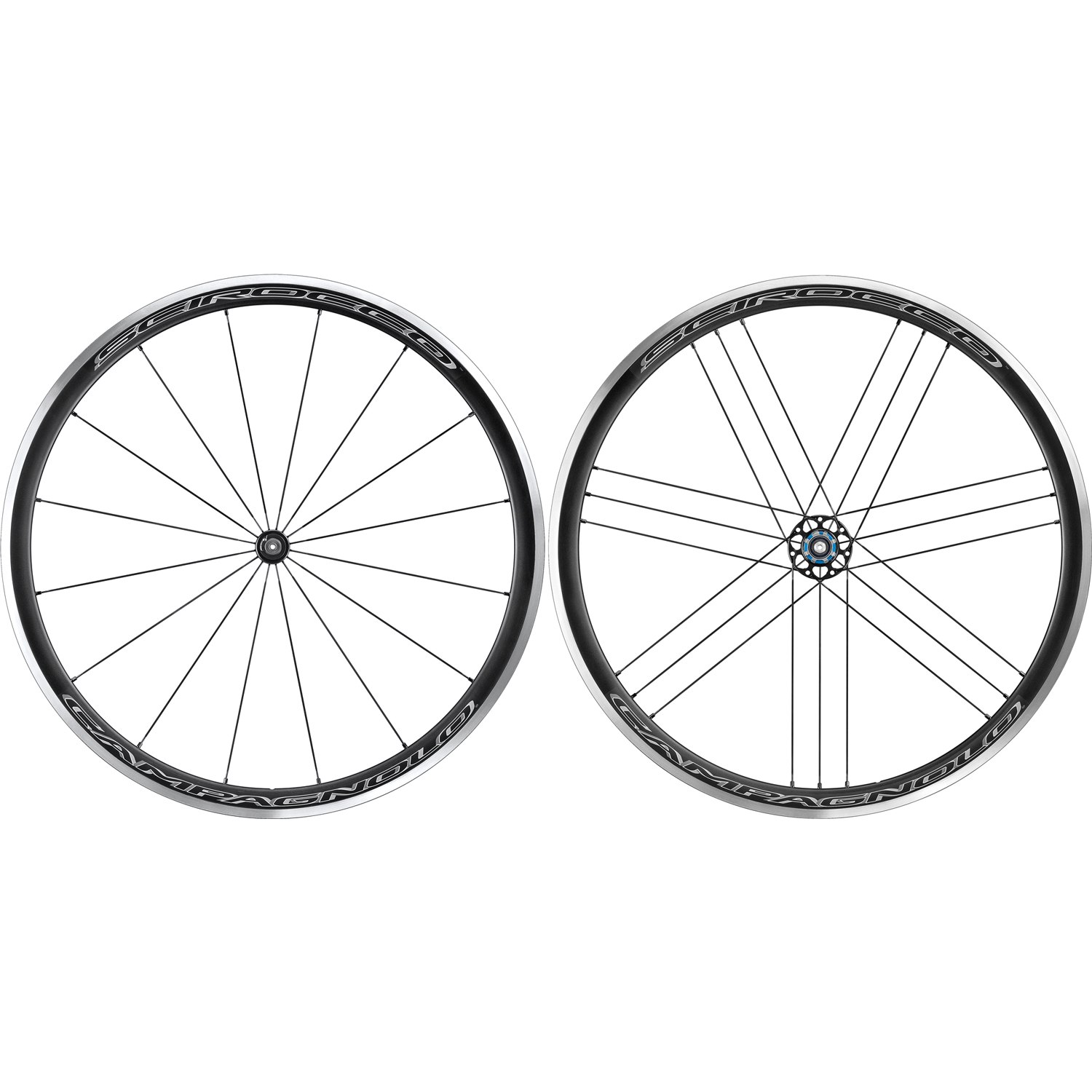 Picture of Campagnolo Scirocco C17 - 28 Inches Wheelset Clincher - black