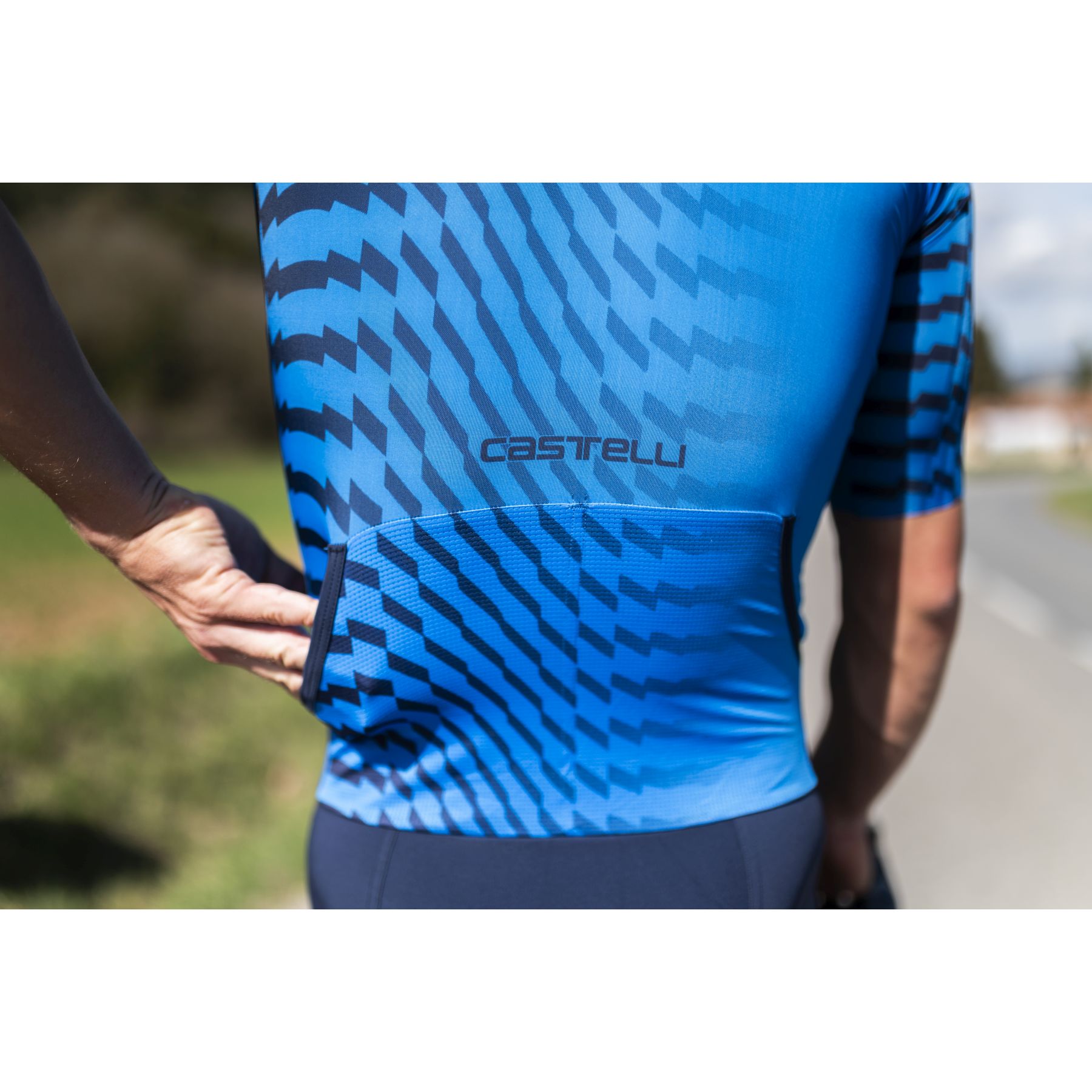 Castelli PR 2 Speed Suit Men - belgian blue/white-azzurro Castelli PR 2 Speed Suit Men - belgian blue/white-azzurro