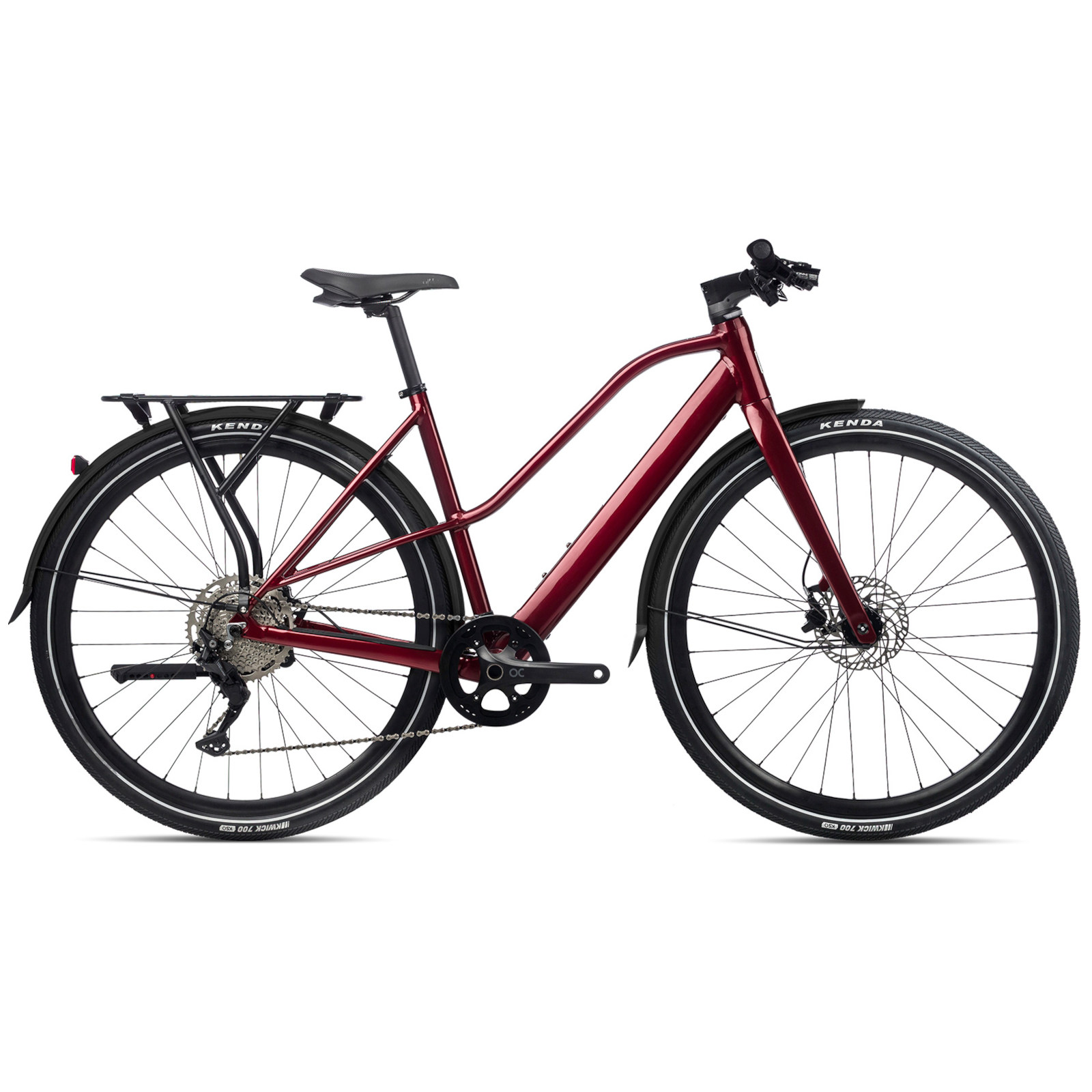 Produktbild von Orbea VIBE MID H30 EQ Damen Urban E-Bike - 2022 - Metallic Dark Red (gloss)