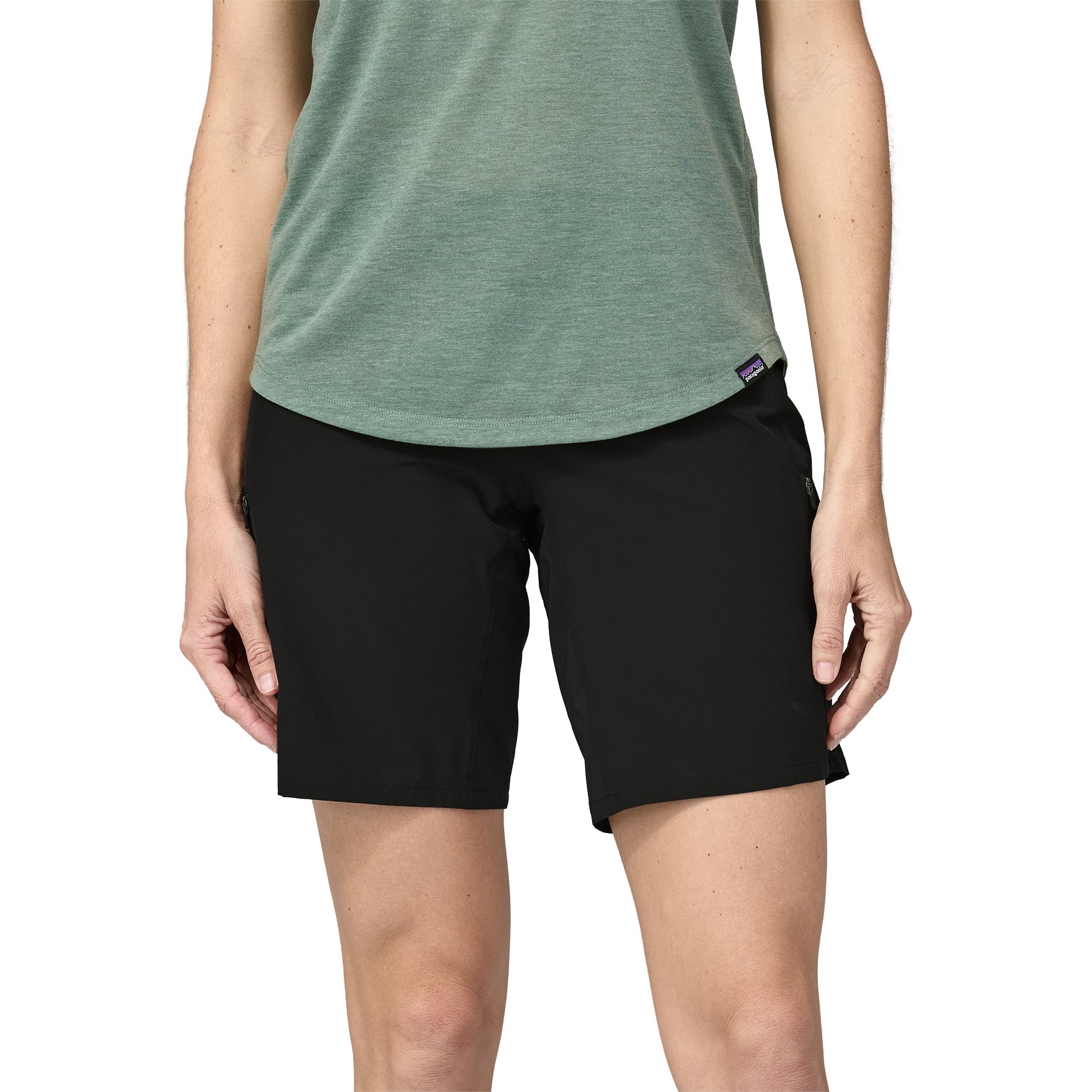 Patagonia Tyrolean Bike Shorts Women Black BIKE24