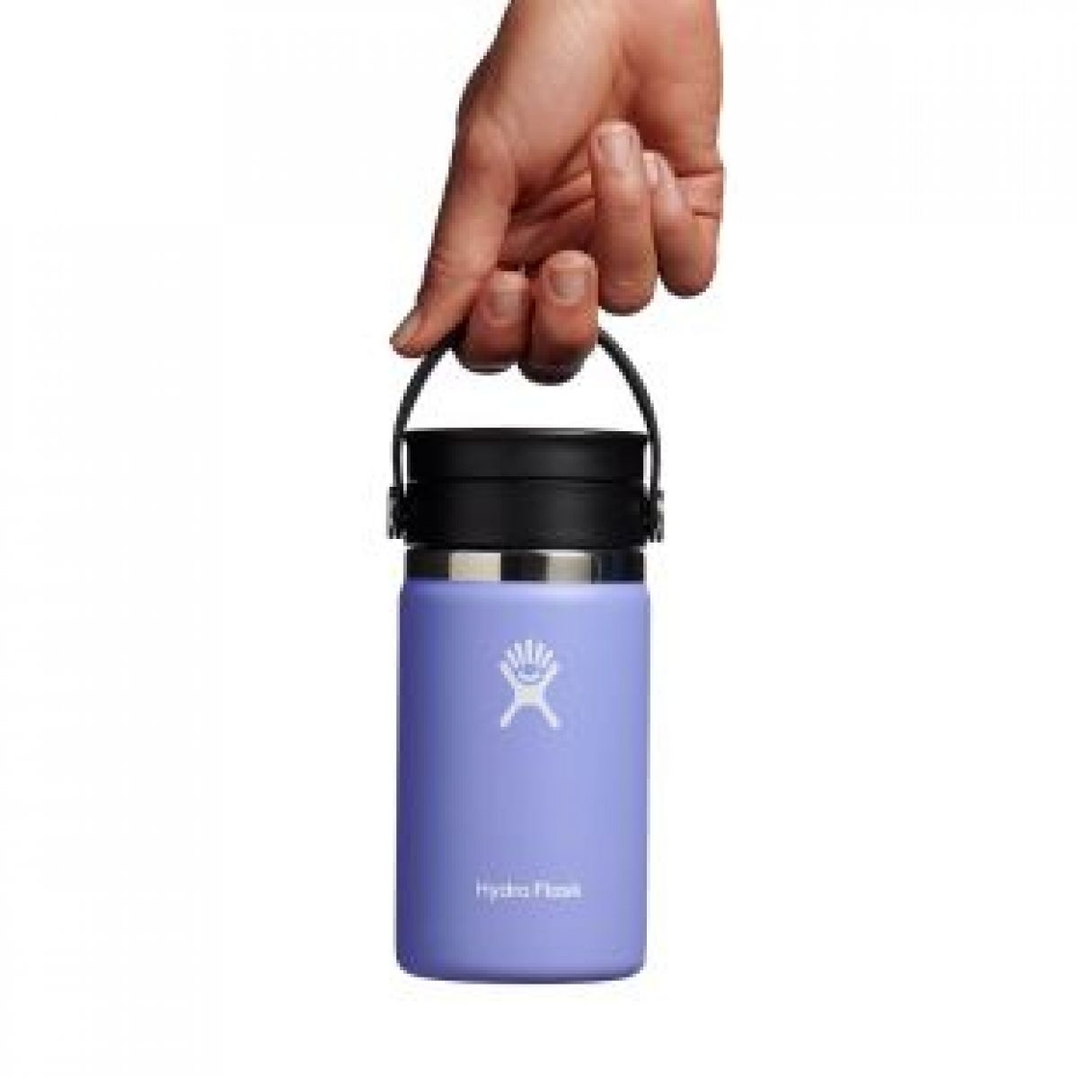 Hydro Flask 12 oz Wide Mouth Coffee Flask + Flex Sip Lid - 354 ml - Agave