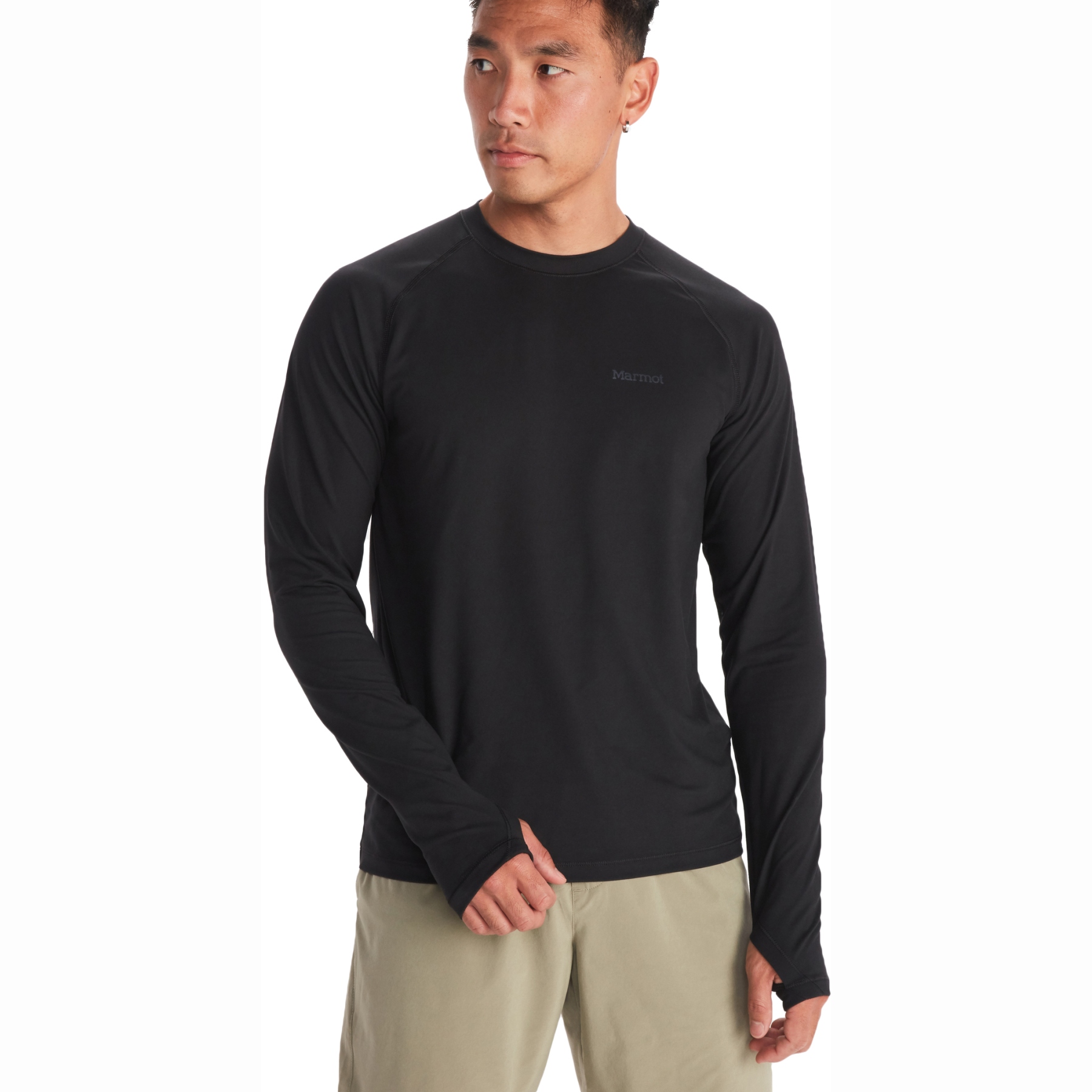 Picture of Marmot Windridge Long Sleeve T-Shirt Men - black
