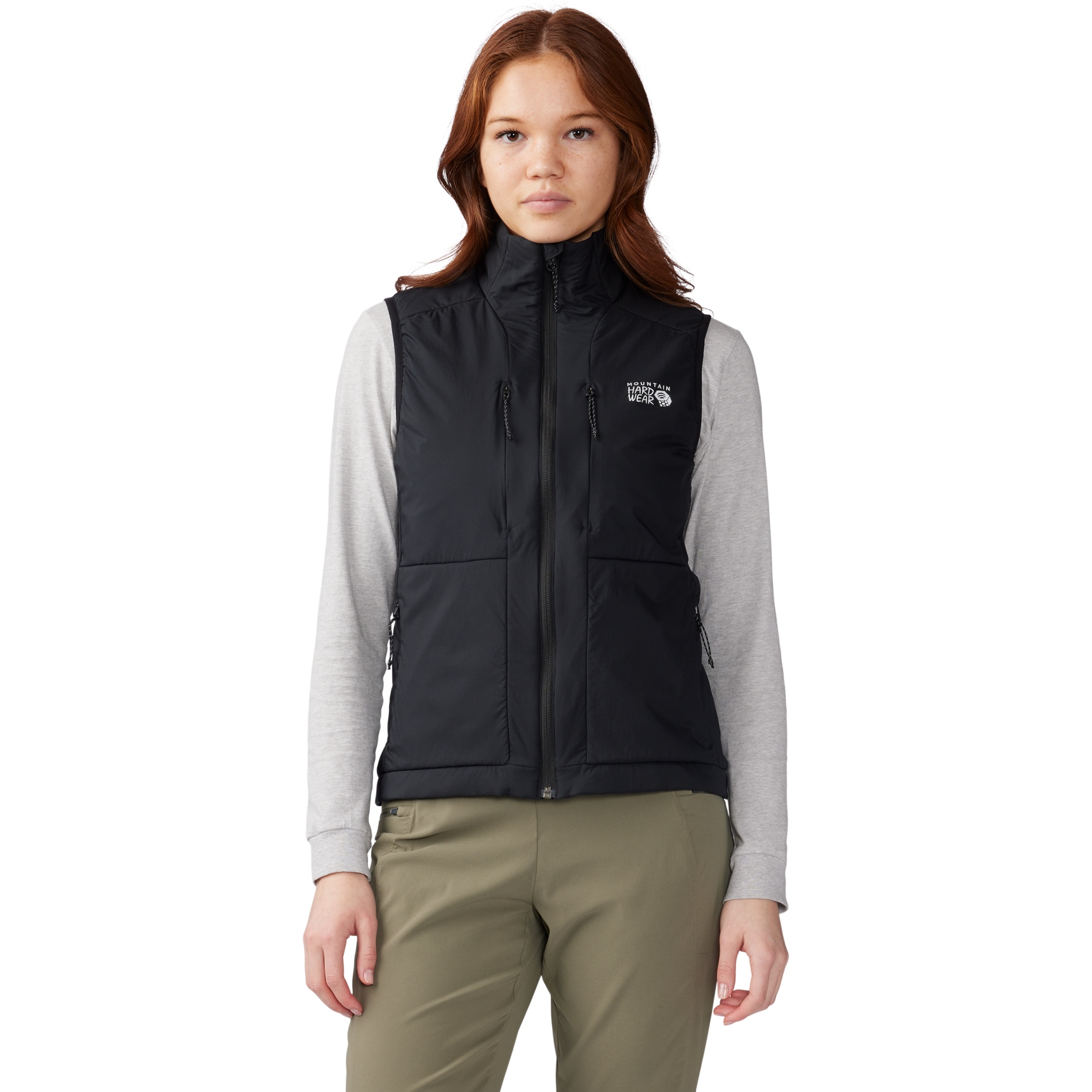 Productfoto van Mountain Hardwear Kor Airshell™ Warm Dames Vest - black