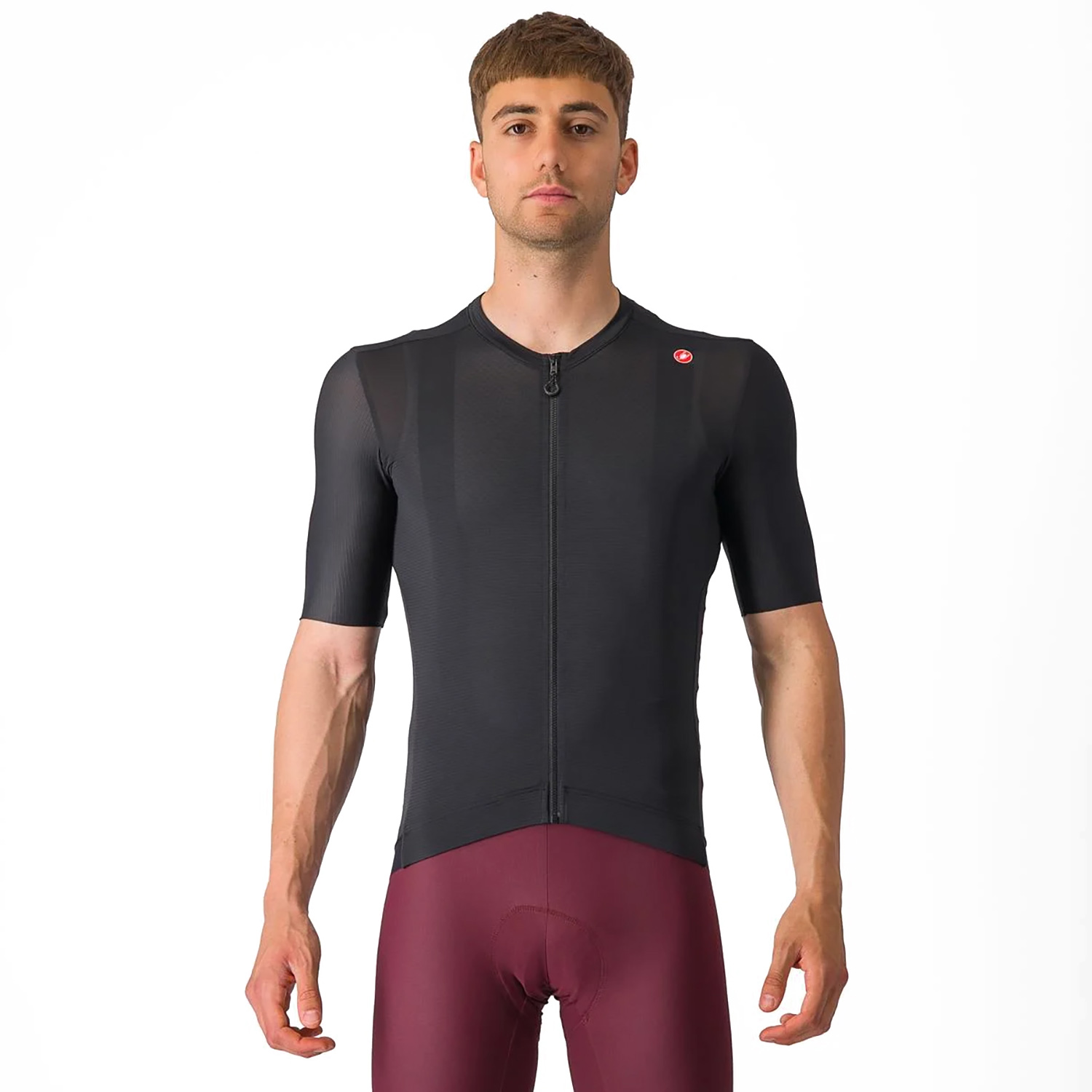 Castelli Espresso Jersey Men - light black/dark grey 085