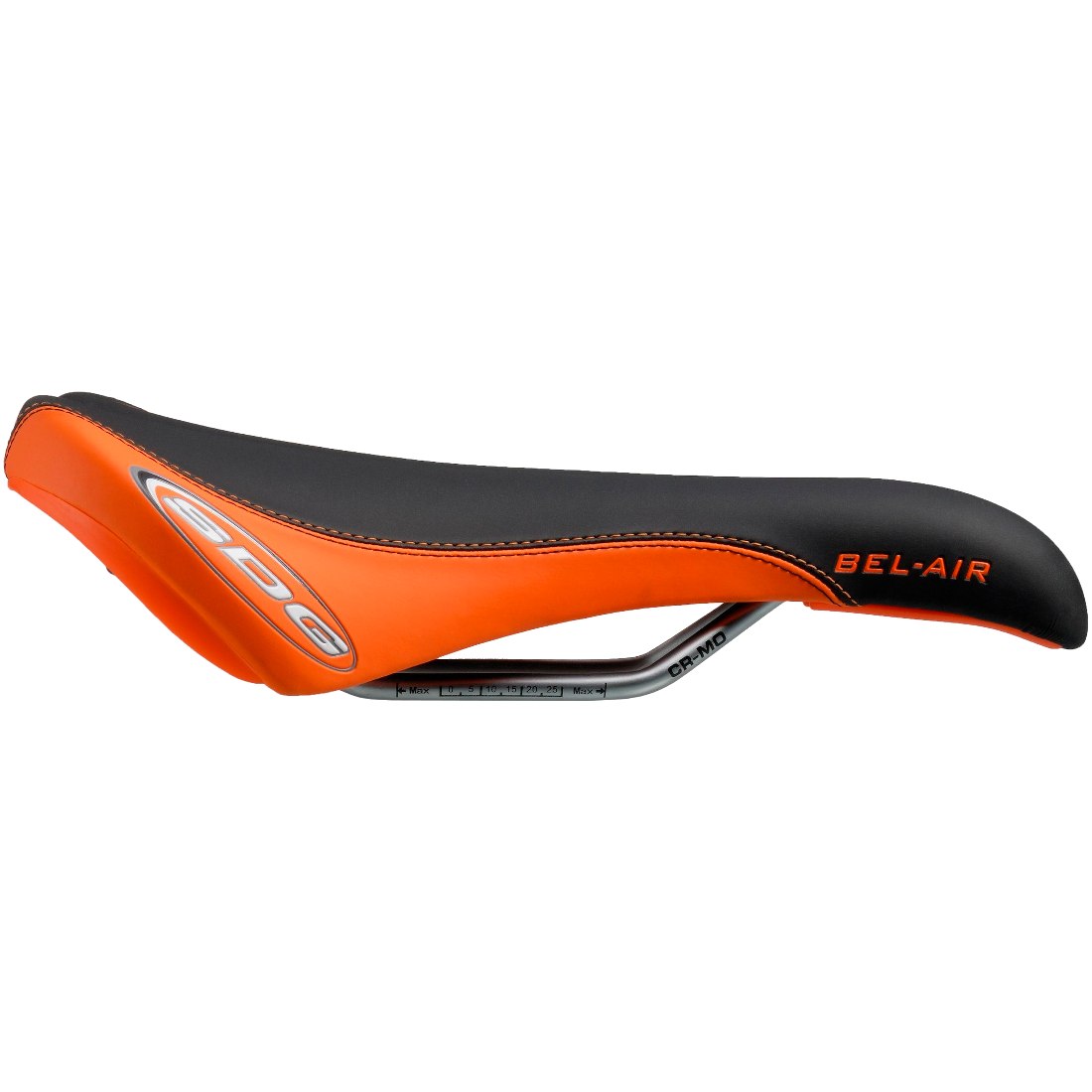 Productfoto van SDG Bel-Air RL CroMo Saddle - black/orange