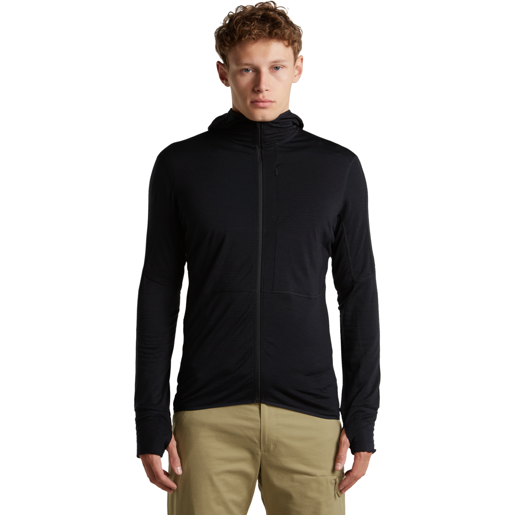 Icebreaker Merino 200 Realfleece™ Descender Long Sleeve Zip Hoodie