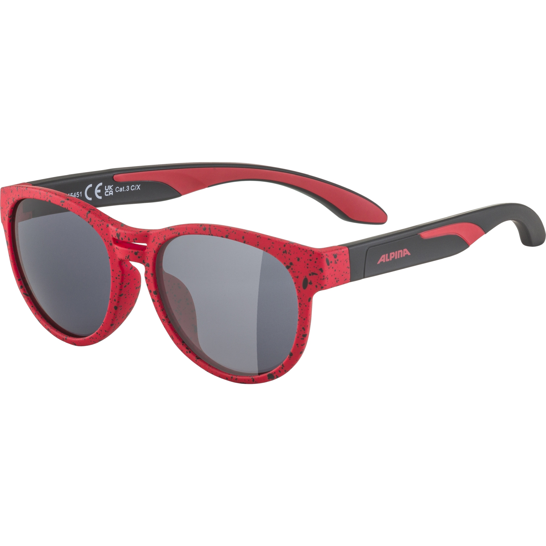 Picture of Alpina Jola Glasses - red-black matt/black