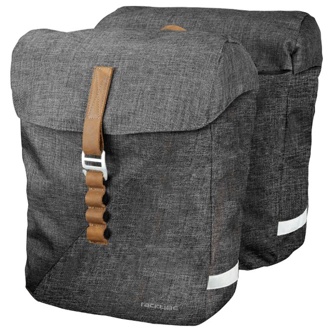 Produktbild von Racktime Heda Doppeltasche - Dust Grey