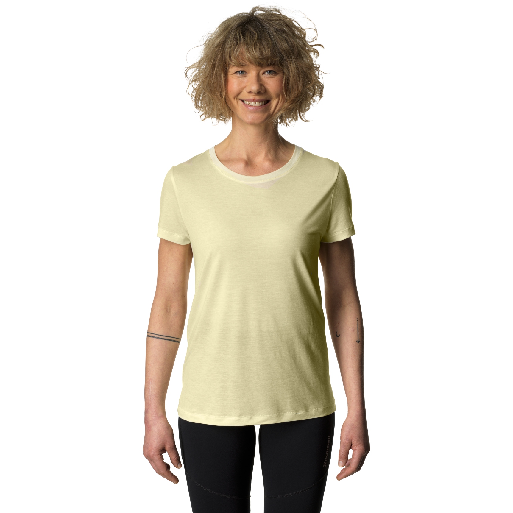 Productfoto van Houdini Tree T-Shirt Dames - Ginger Yellow