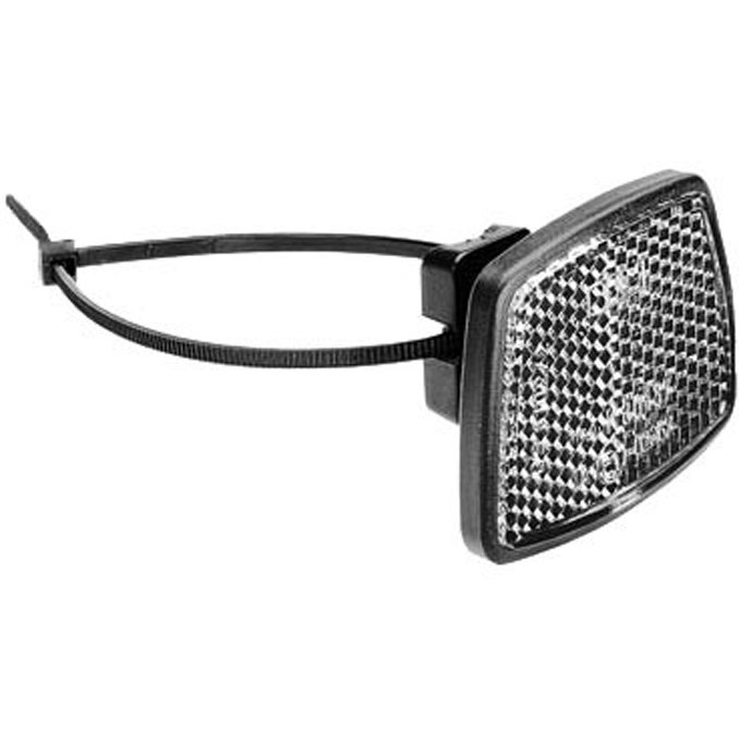 Image of Busch + Müller Front Reflector with Tie Wrap Mounting - 313/5K