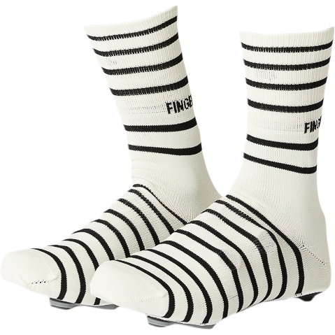 Produktbild von FINGERSCROSSED Überziehsocken - Ringlet - Tofu / Black