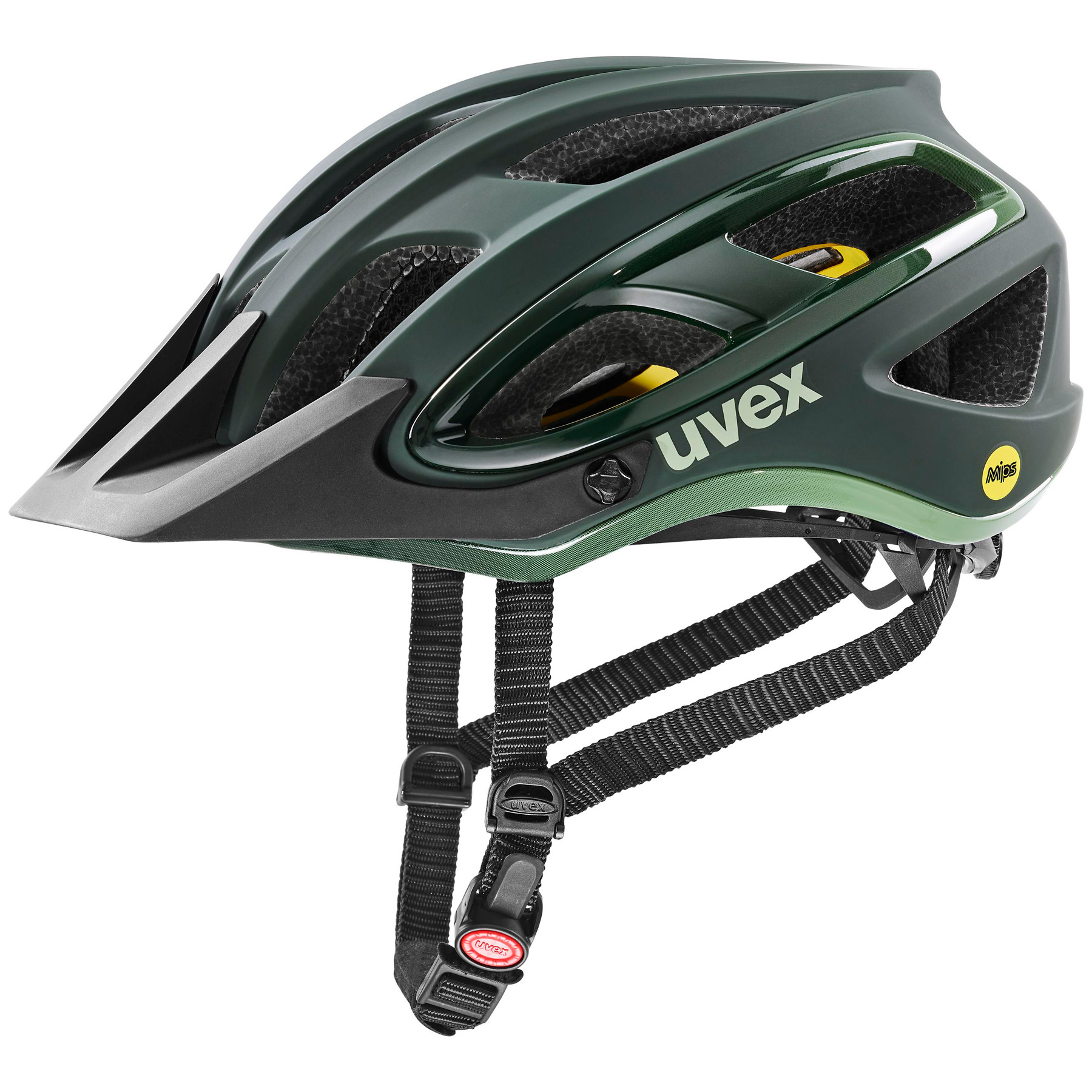 Produktbild von Uvex unbound MIPS Helm - forest - olive mat