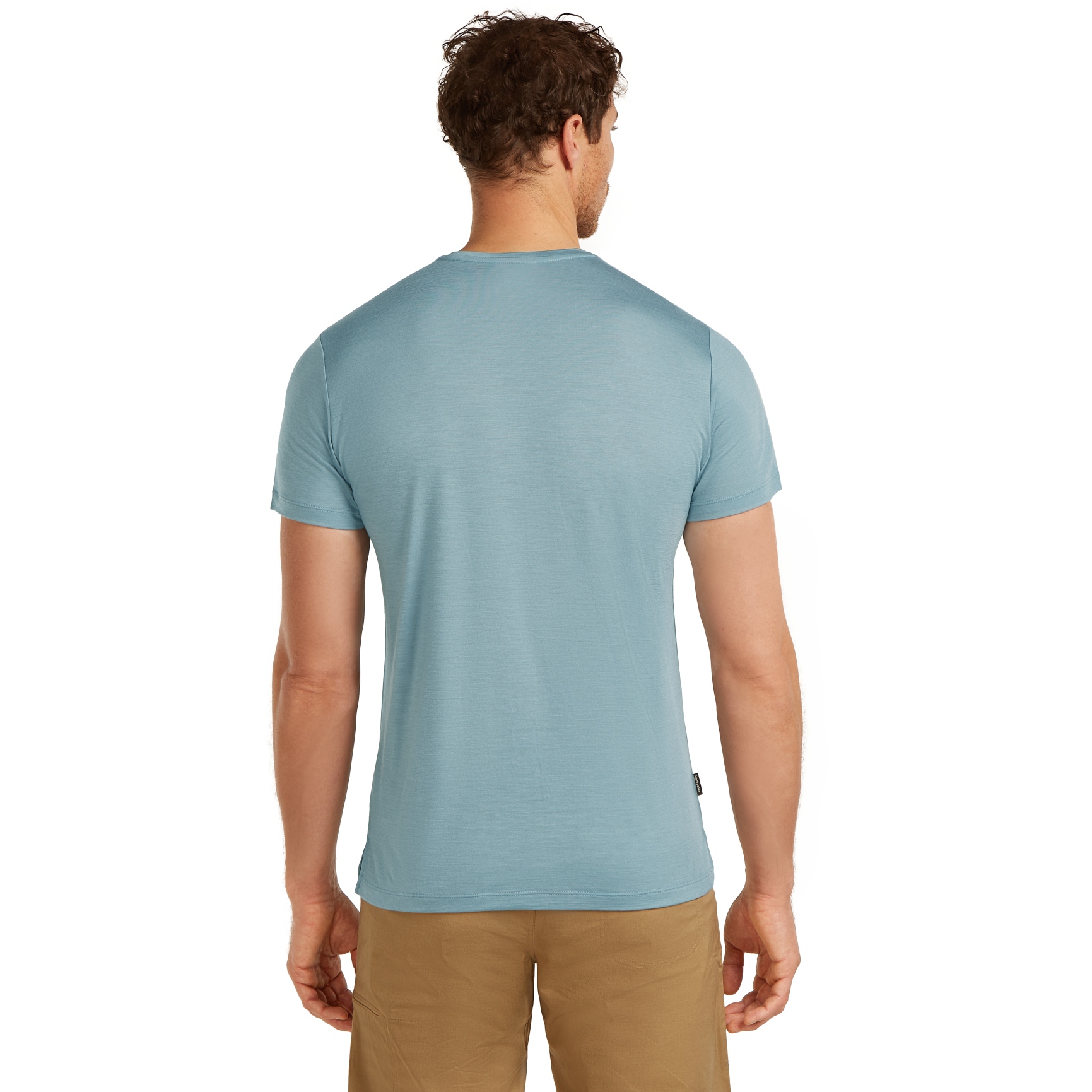 T-shirt De Sport Homme Manches Courtes ARMEDES – Compression, Noir, Coupe Ajustée