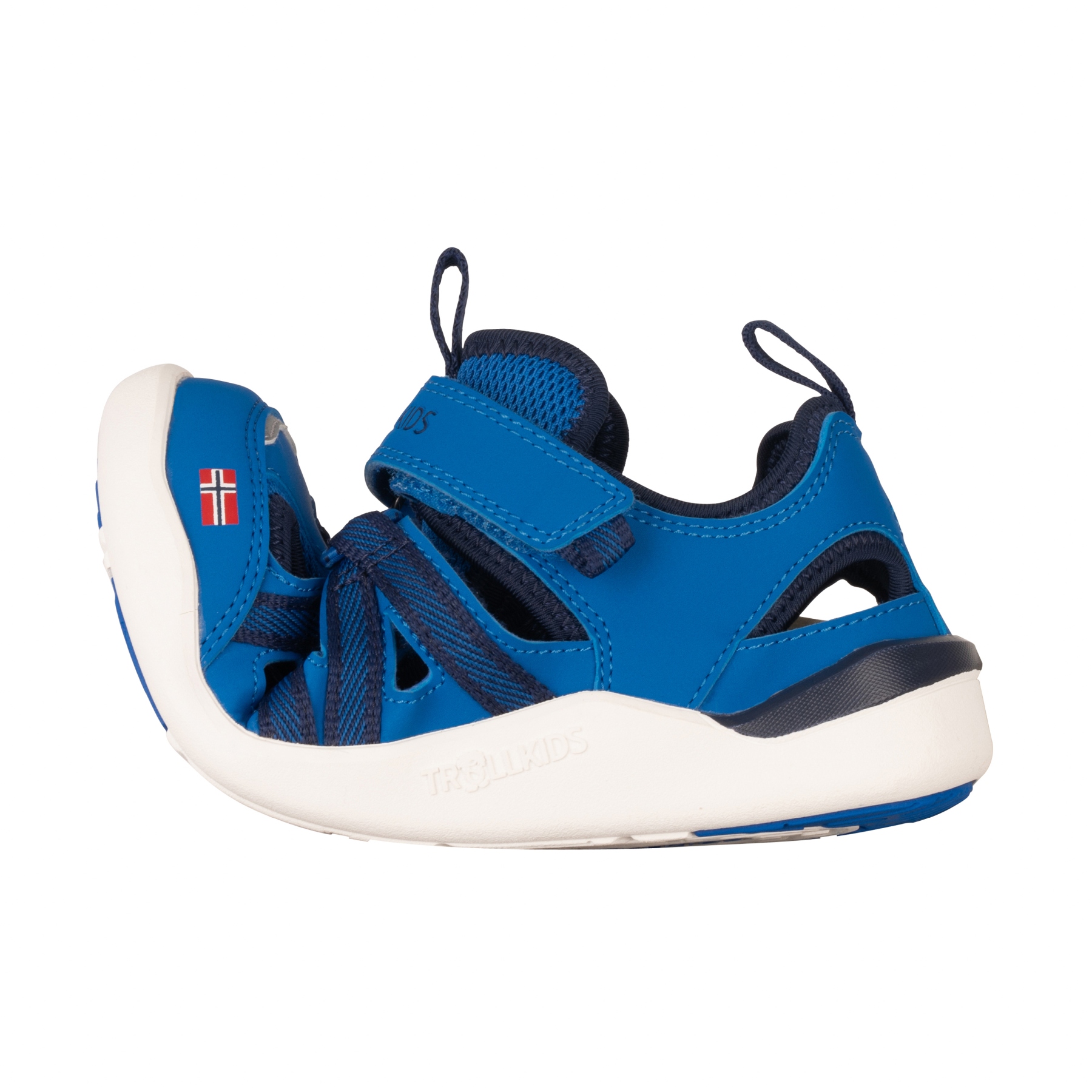 Sandali bambino BULL BOYS blu con pterodattilo - Win Kids
