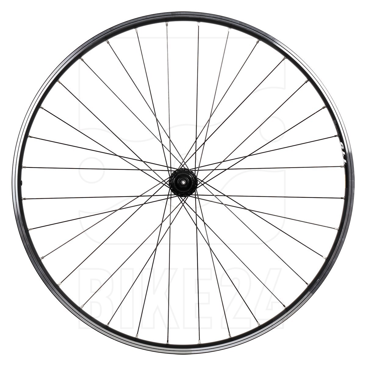 Productfoto van Shimano | Mavic - Deore Trekking FH-T610 | A 119 - 28 Inch Rear Wheel - Rim Brakes - QR - black/silver