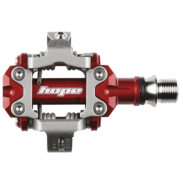 Productfoto van Hope Union Race Clipless Pedals - red