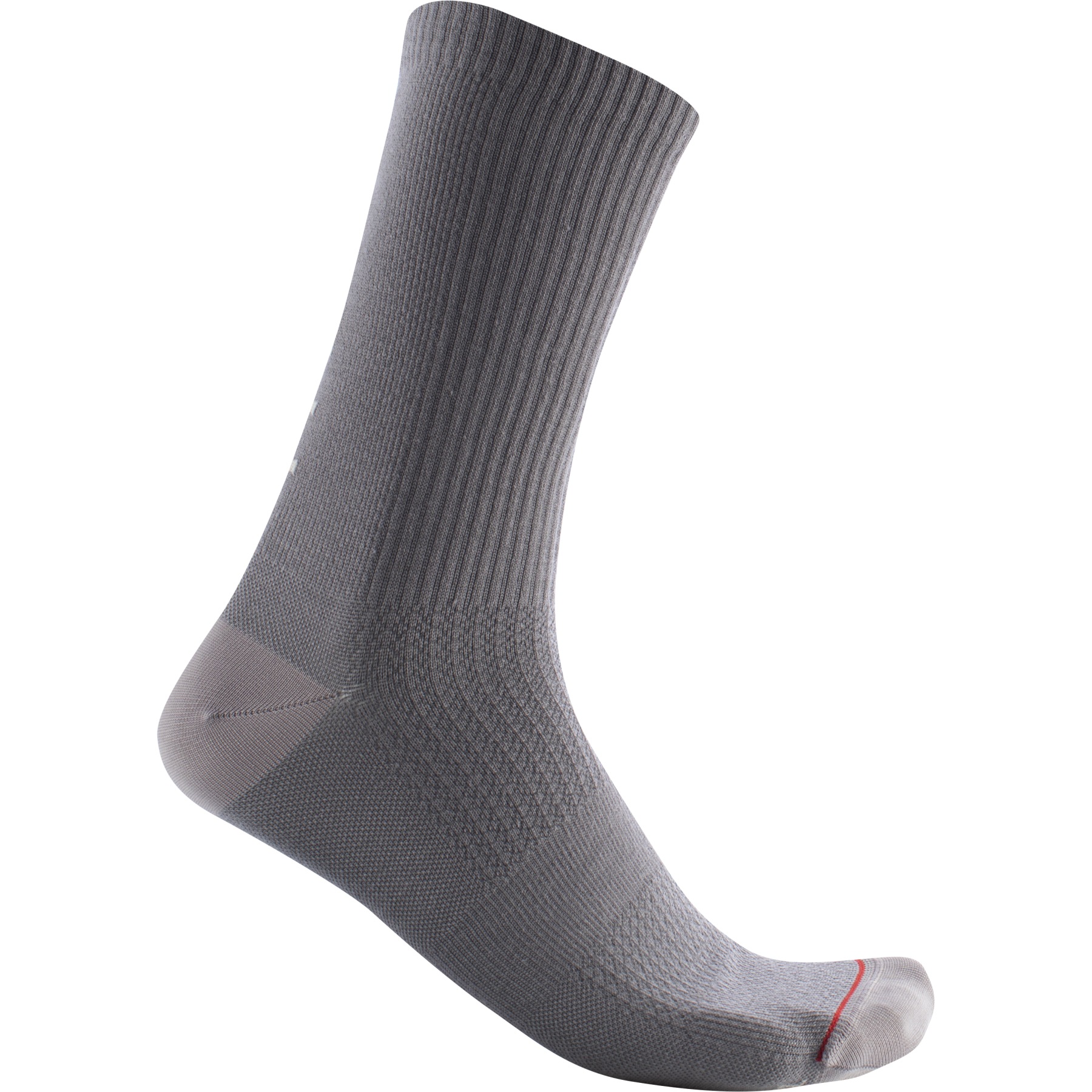 Image of Castelli Bandito Wool 18 Socks - nickel grey 064