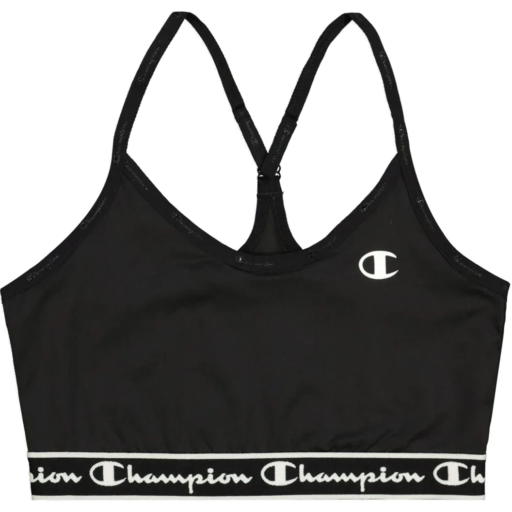 Bild von Champion Legacy Trim Strappy Sport-BH - black