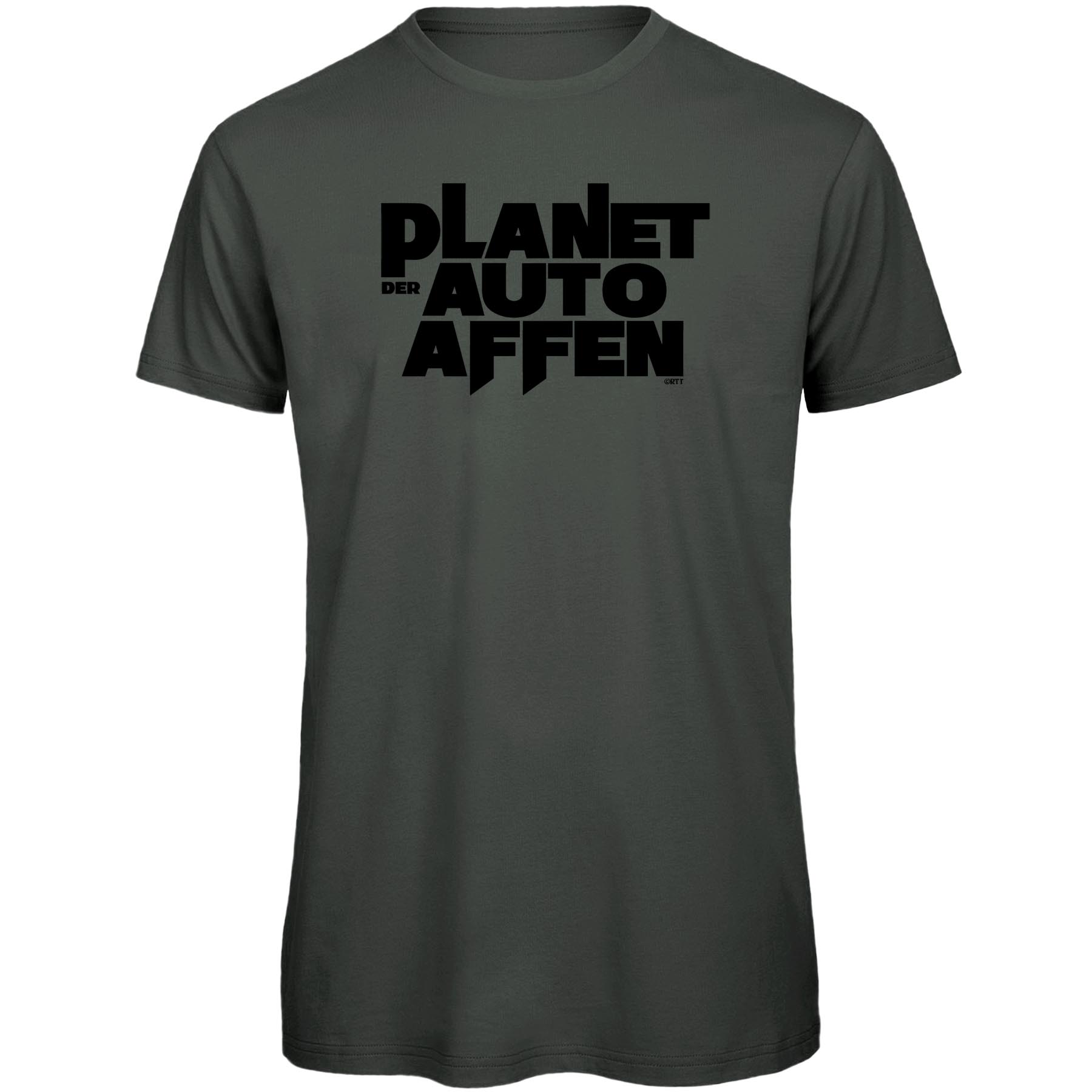 Picture of RTTshirts Planet der Autoaffen Bike T-Shirt Men - dark grey