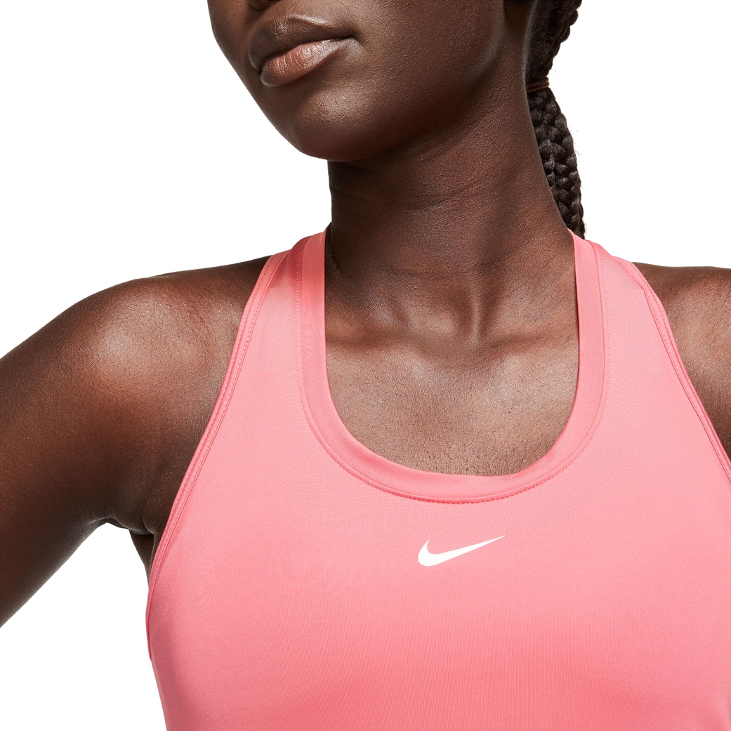 Nike Women's W Nk One Df Slim Tank Sleeveless top, Fireberry/White