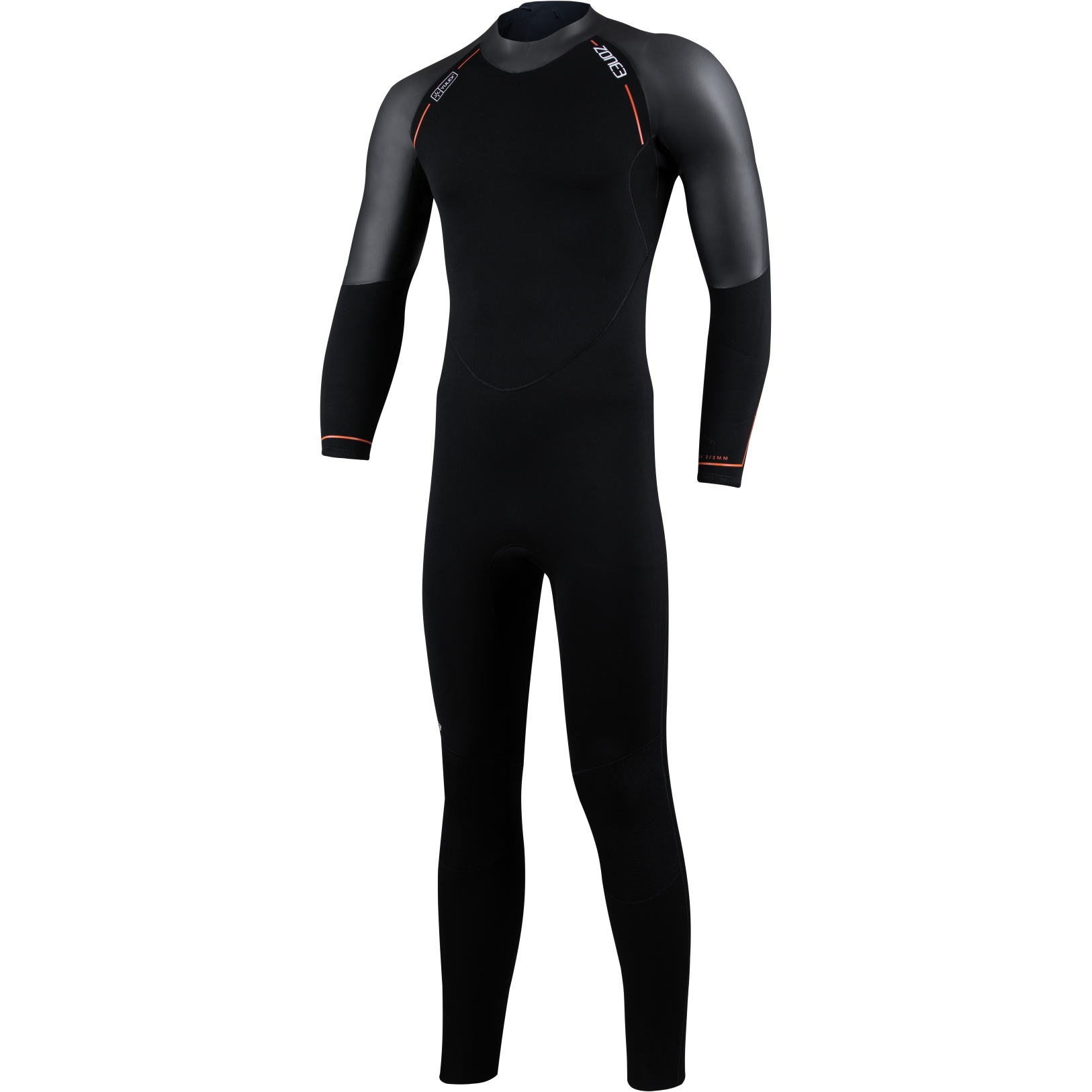 Foto de Zone3 Neopreno Hombre - Active-Flex - negro/naranja