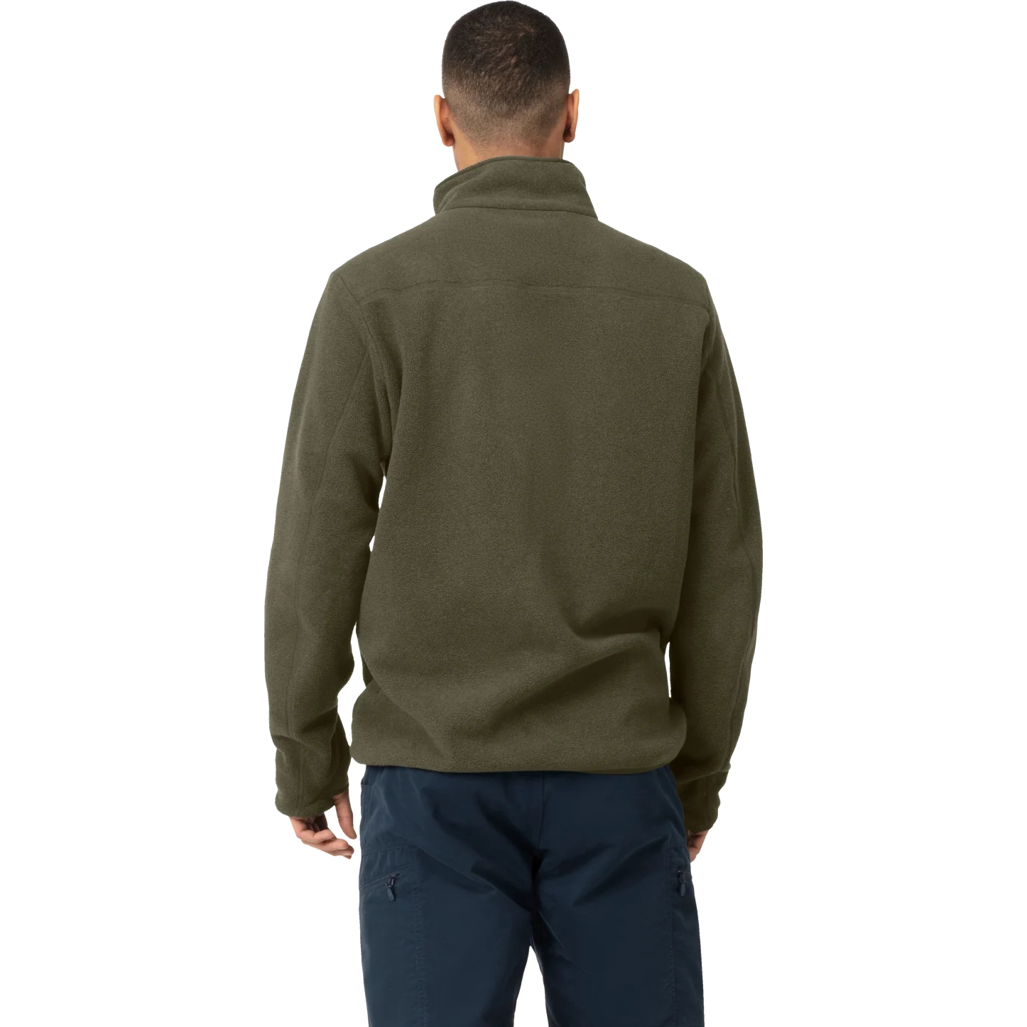 Norrona femund warm2 Half-Zip Pullover Unisex - Olive Night | BIKE24