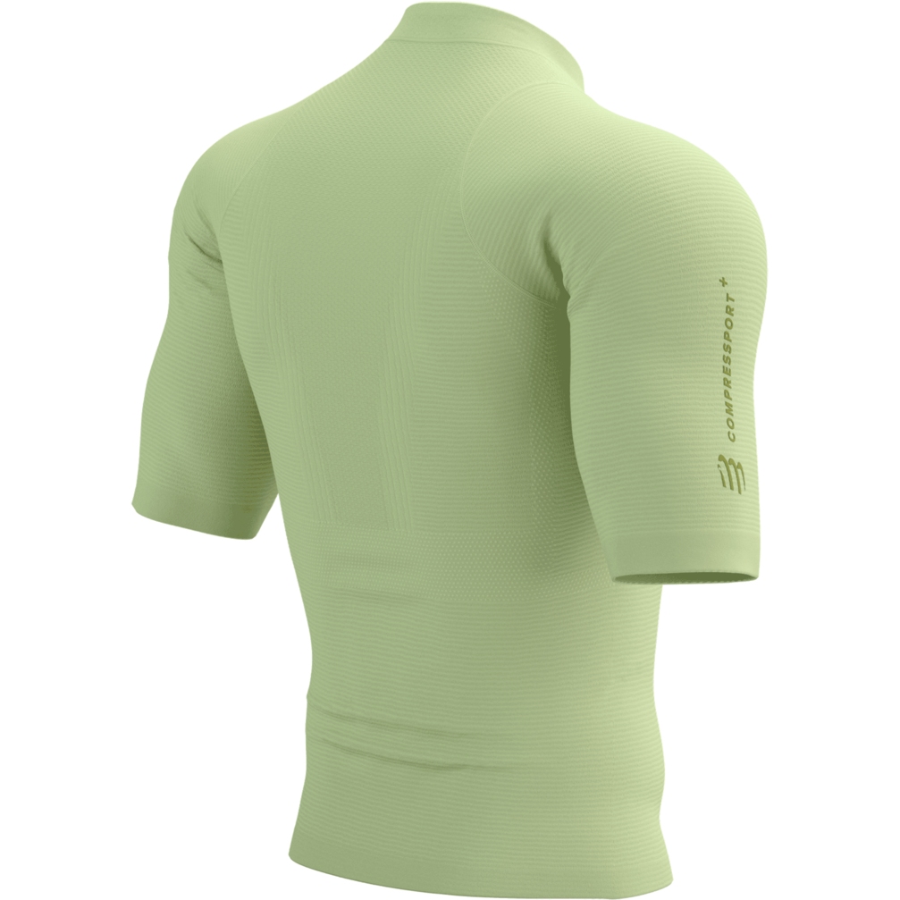 Compressport Trail Racing Postural Short Sleeve Shirt Men - nile