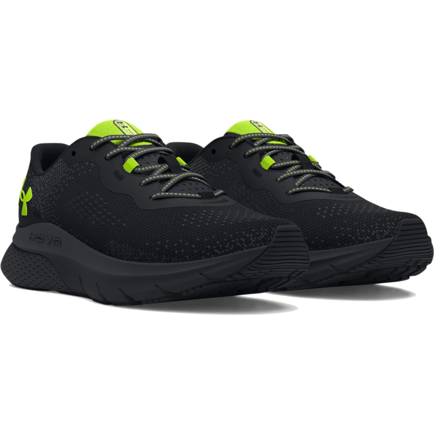 Picture of Under Armour UA HOVR™ Turbulence 2 Running Shoes Men - Black/Black/High Vis Yellow