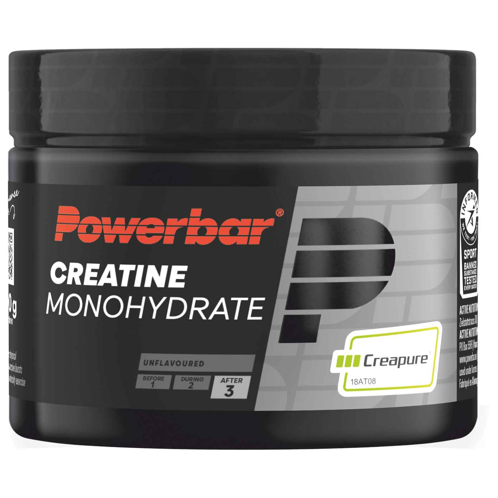 Productfoto van Powerbar Creatine Monohydrate - Voedingssupplement - 300g