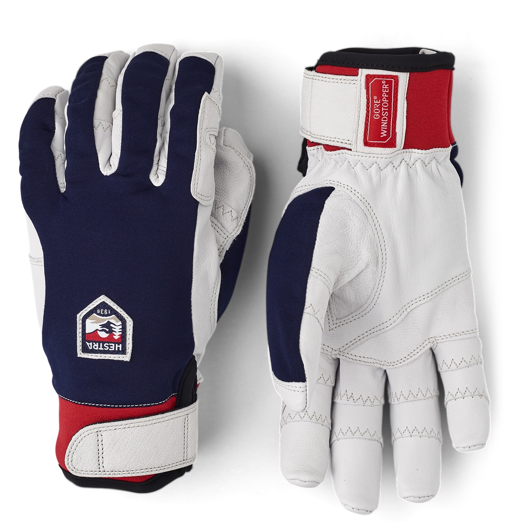 Picture of Hestra Ergo Grip Active - 5 Finger Outdoor Gloves - navy/offwhite