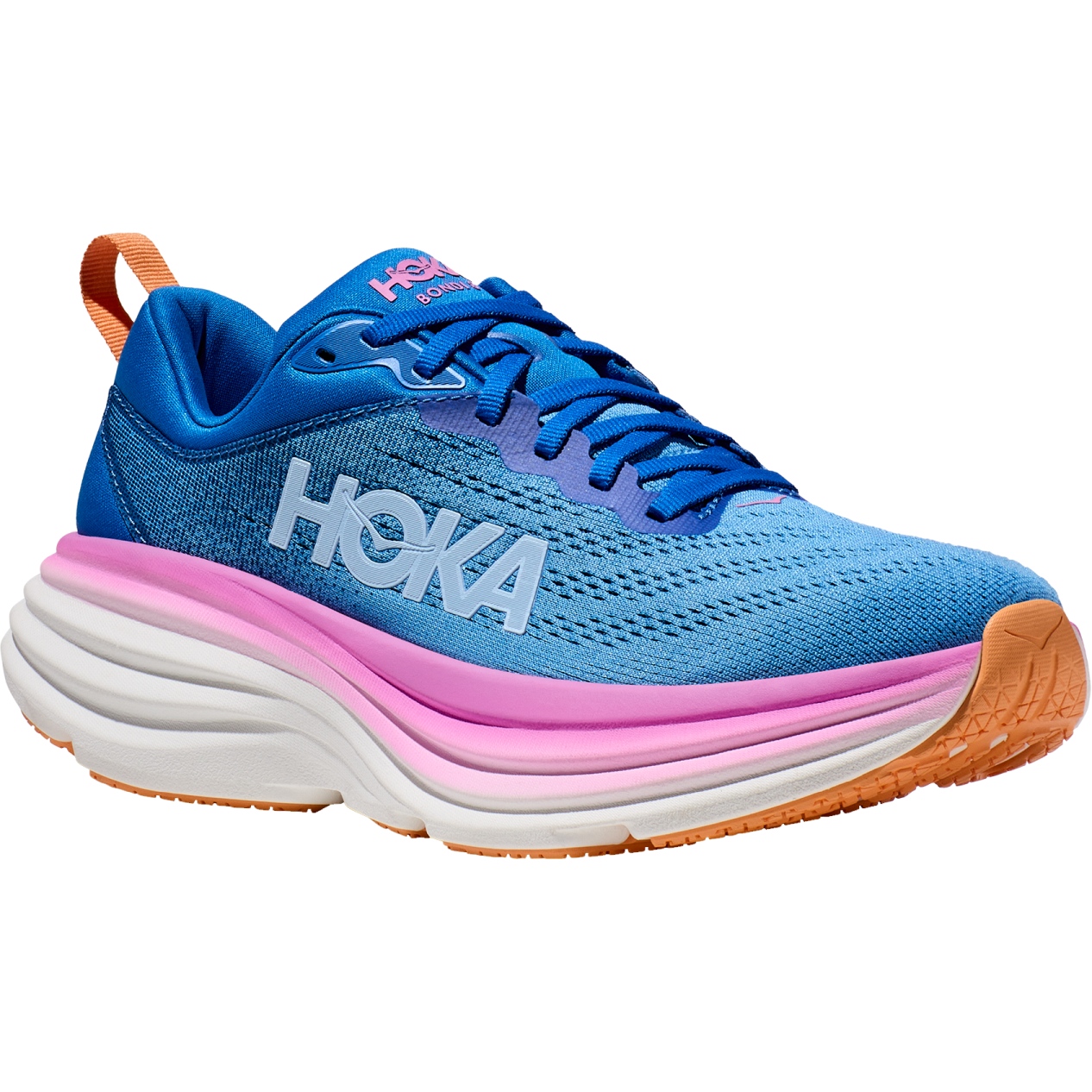 Picture of Hoka Bondi 8 Women&#039;s Running Shoes - coastal sky / all aboard