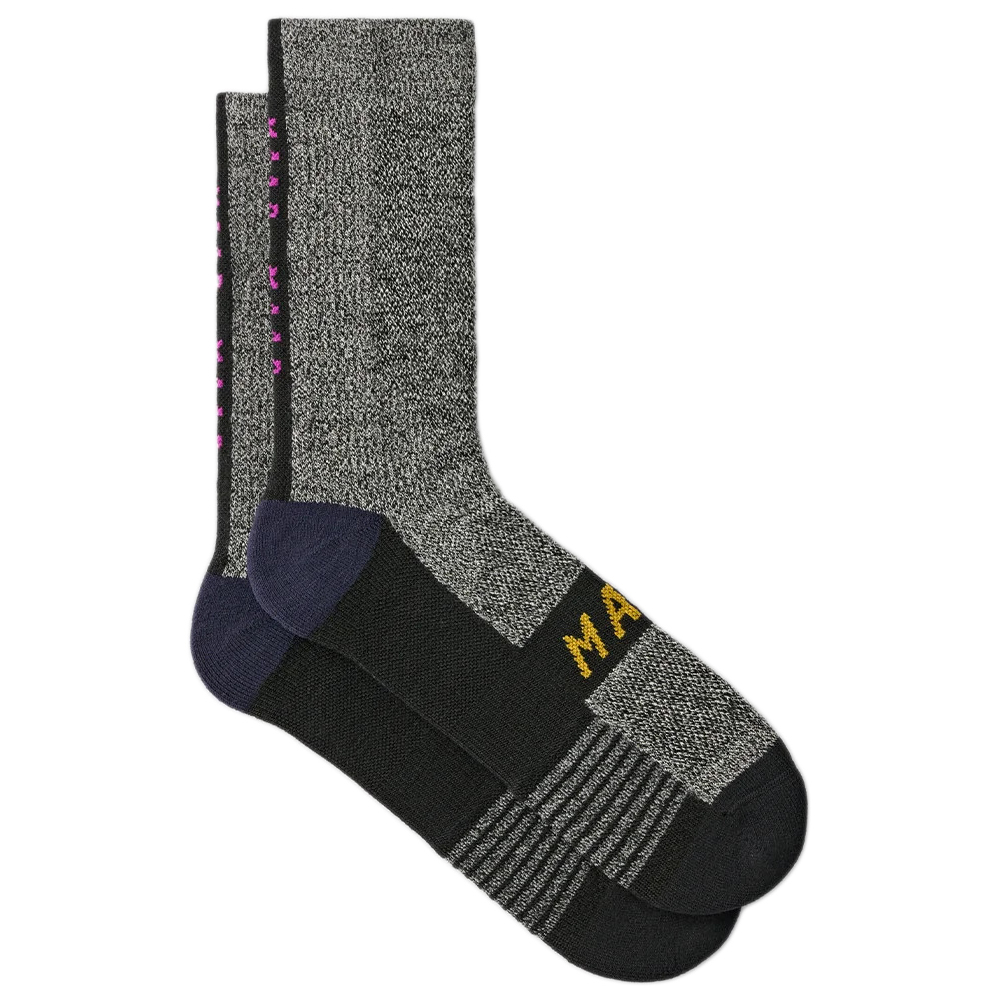 Picture of MAAP Alt Road Merino Space Dye Socks - black