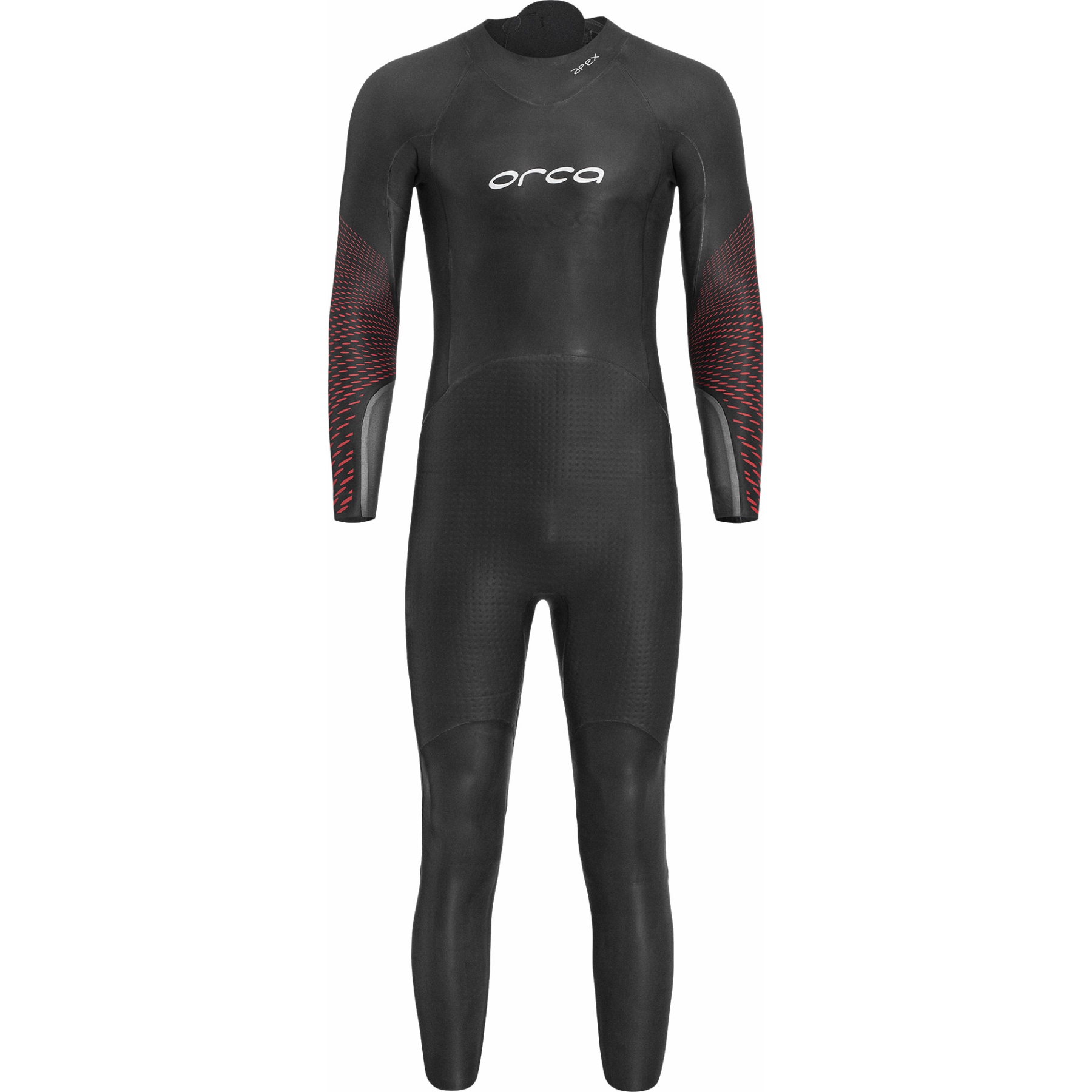 Productfoto van Orca Apex Float Triatlon Wetsuit Heren - black/red buoyancy