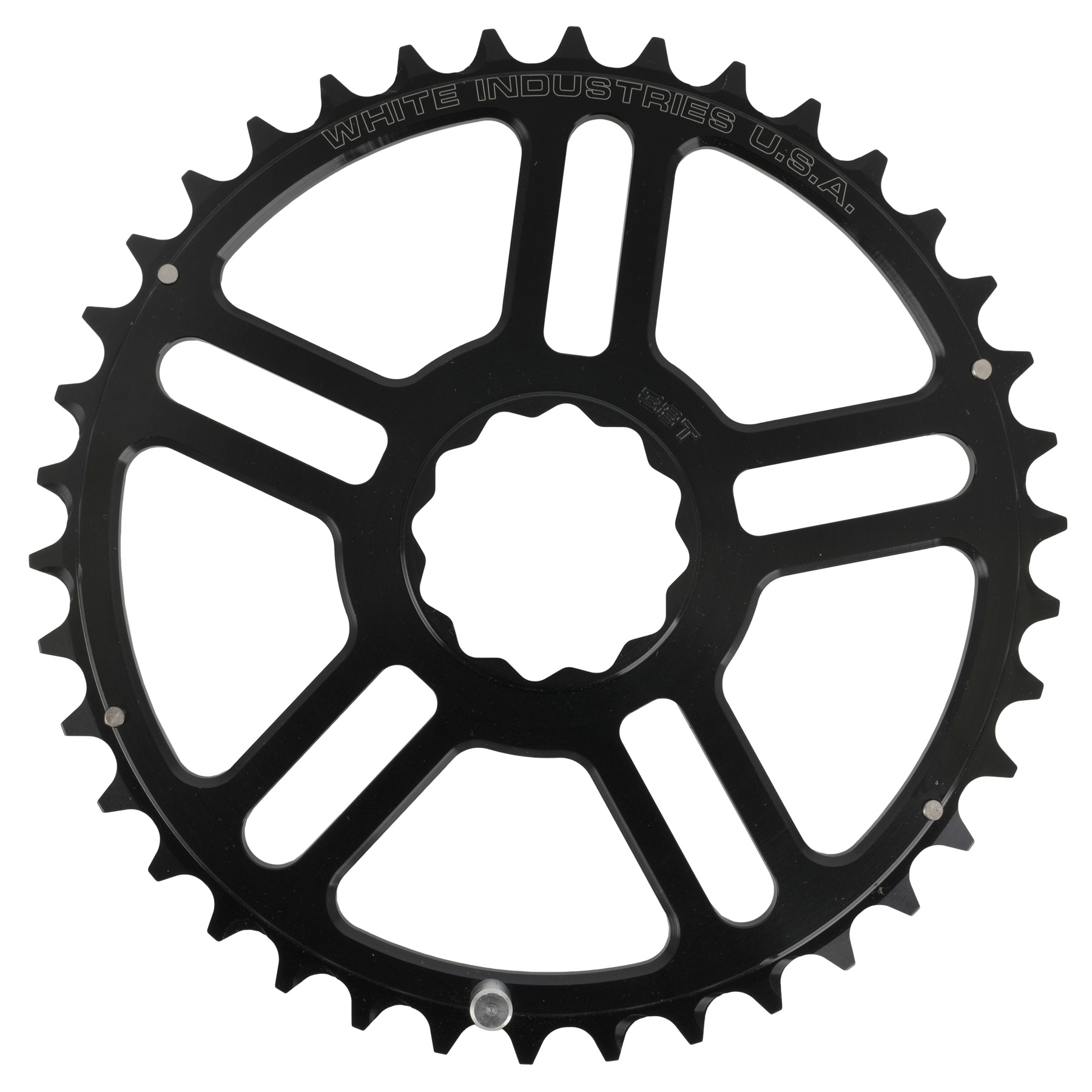 Productfoto van White Industries VBC outer Chainring for M30, G30, R30 Crank - black