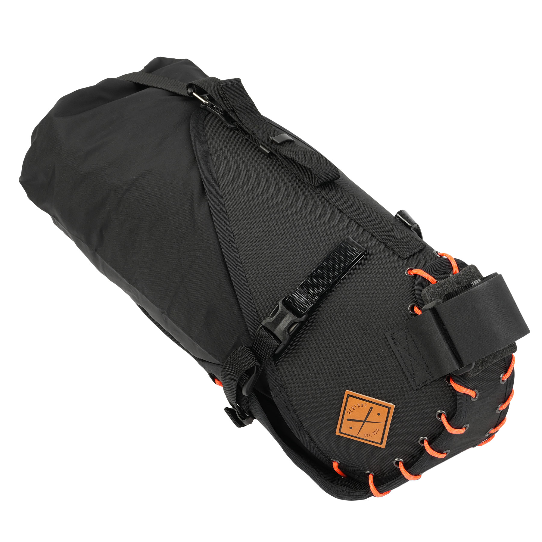 Image de Restrap 14L Sacoche de Selle aves Sac à Dos Imperméable - noir/orange