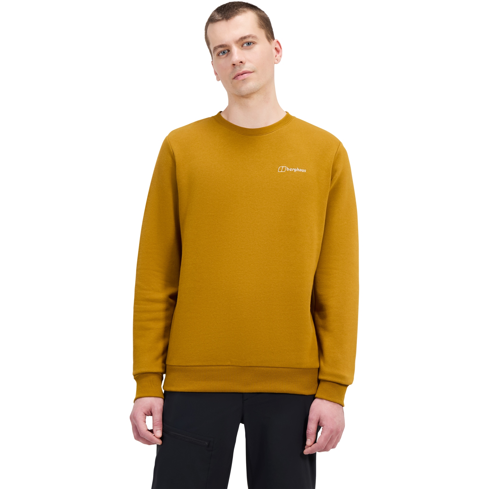Produktbild von Berghaus Logo Crew Pullover Herren - Clay Soil