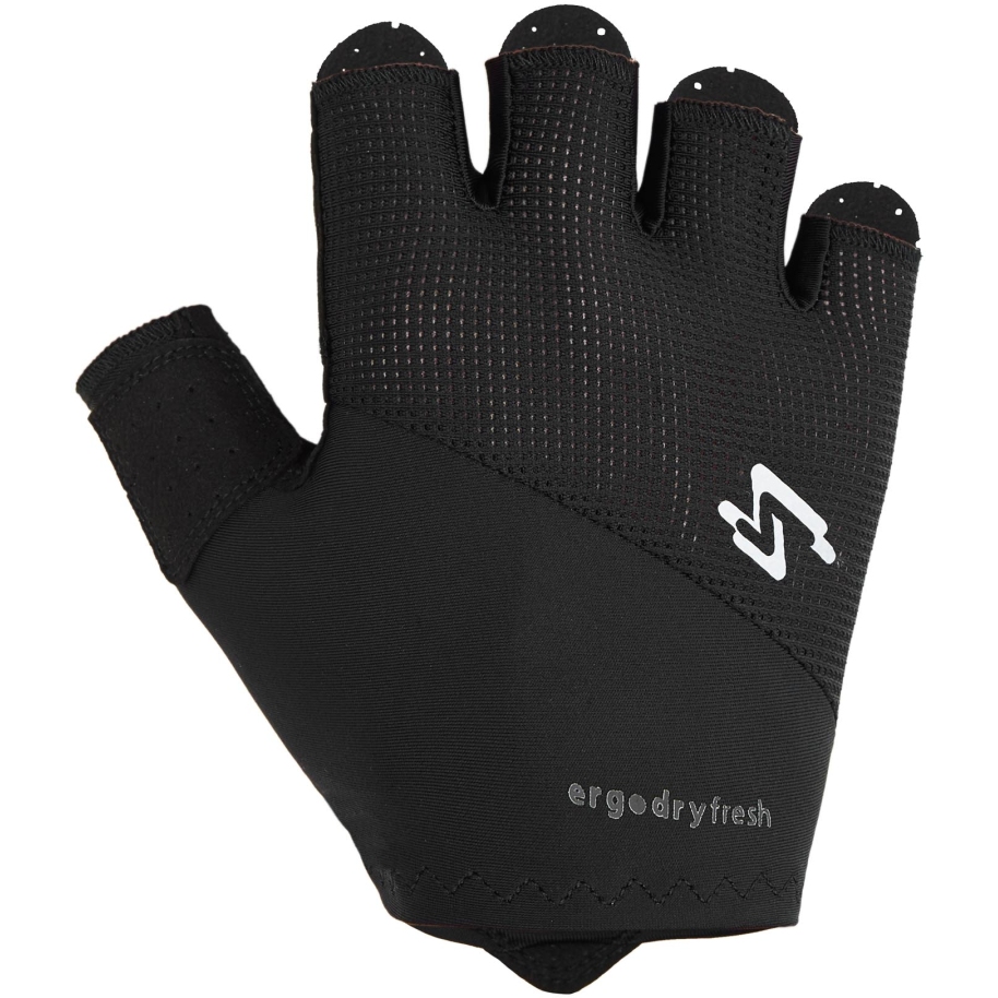 Image of Spiuk ANATOMIC Short Gloves - black
