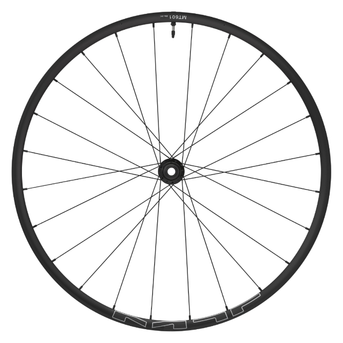 Photo produit de Shimano Roue Avant - WH-MT601-TL - 29&quot; | Clincher/Tubeless | Centerlock - 15x110mm Boost